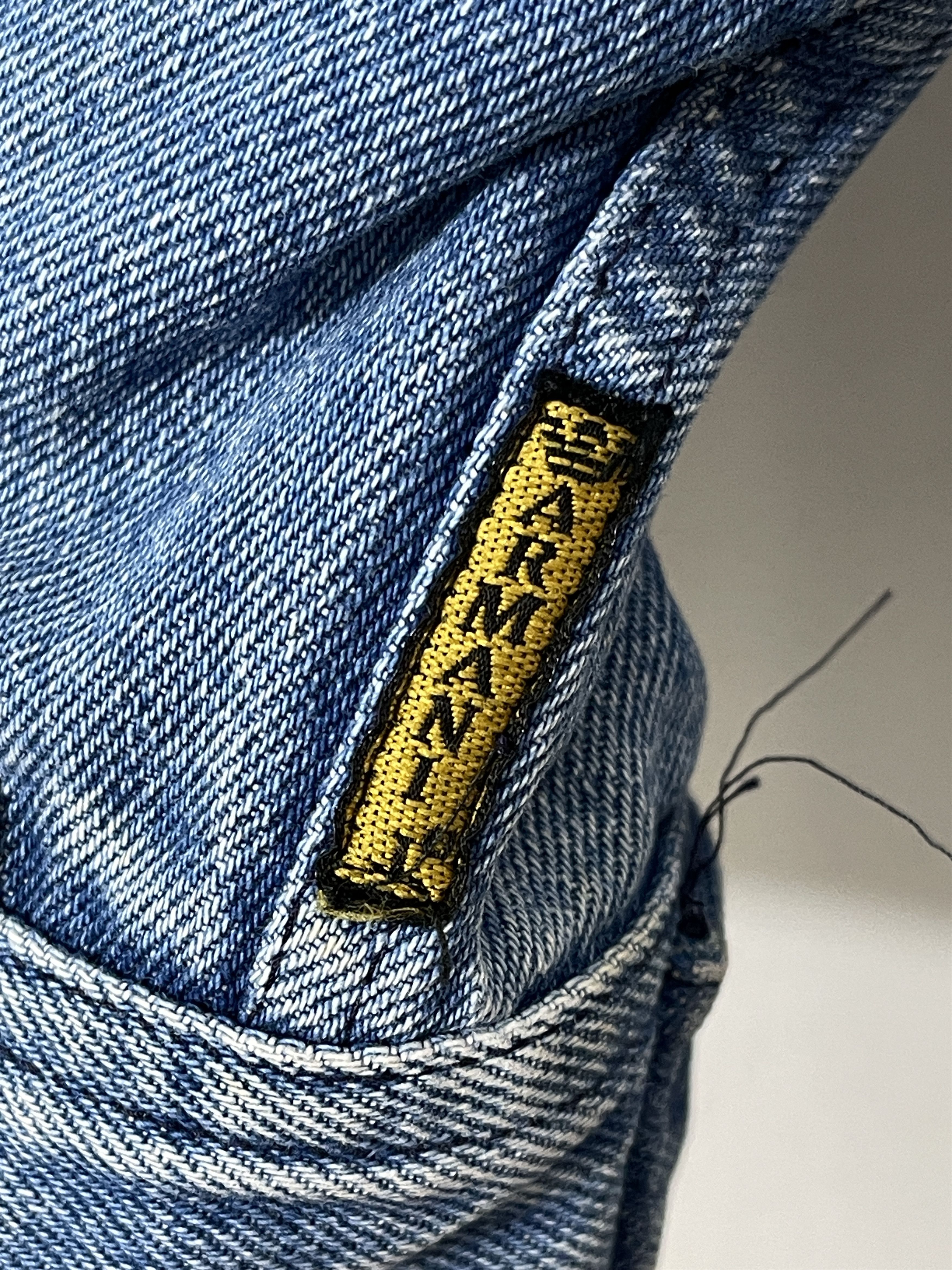 Armani Vintage 80s Armani Jeans Archive 10th Anniv Denim Jacket Size US S / EU 44-46 / 1 - 8 Thumbnail