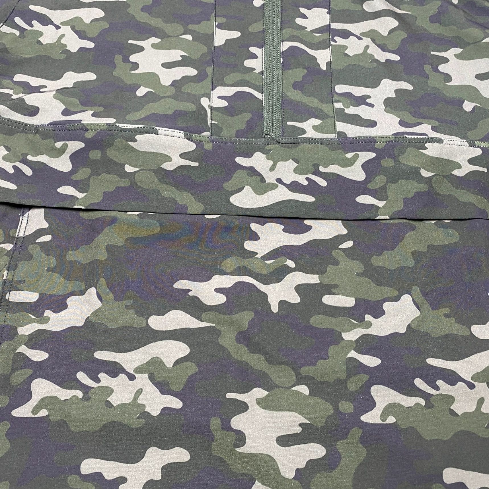 Vintage BYLT Hoodie Men's Large Elevate Drop Cut 1/4 Zip Black Camouflage Camo Pullover Size US L / EU 52-54 / 3 - 5 Thumbnail