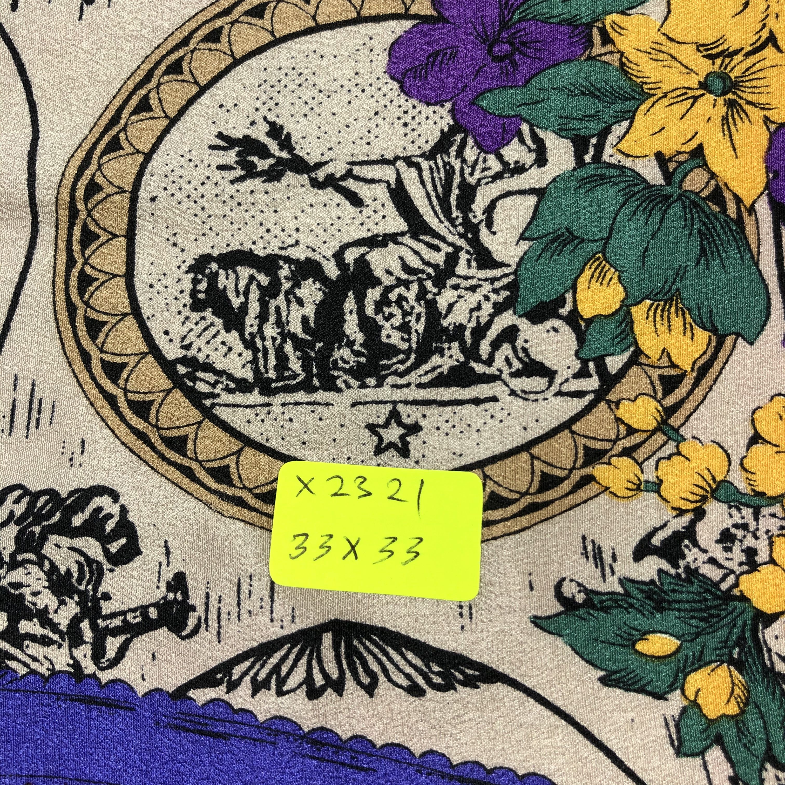 Vintage Vintage Silk Scarf Size ONE SIZE - 6 Thumbnail