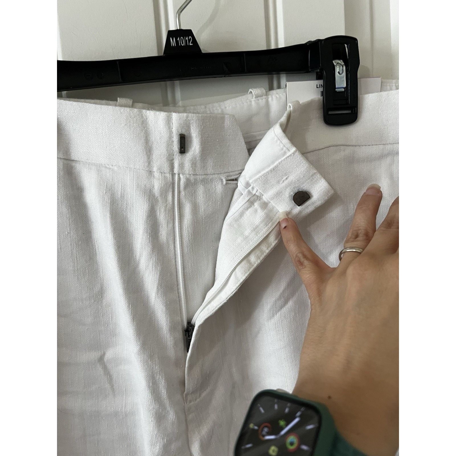 Alfani Bright linen Stretch shorts 32 Waist Flat Front Lightweight Size 32" / US 10 / IT 46 - 5 Thumbnail