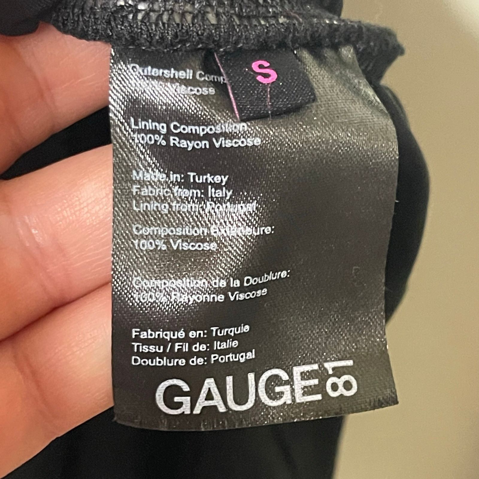 GAUGE81 GAUGE81 Utena Black draped stretch-jersey mini dress sz S Size S / US 4 / IT 40 - 10 Thumbnail