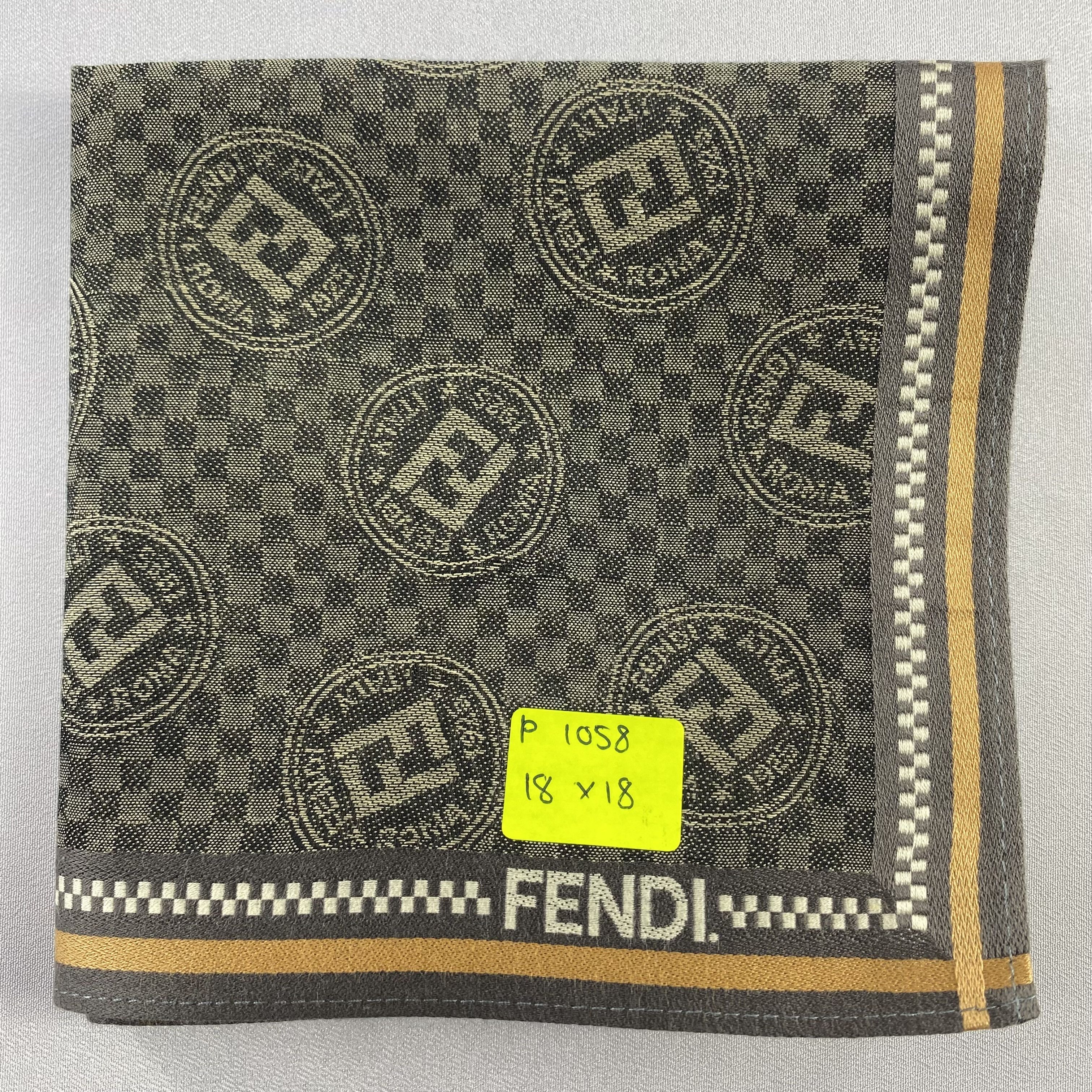 Vintage Fendi Handkerchief / Neckerchief / Bandana-P1058 Size ONE SIZE - 5 Thumbnail