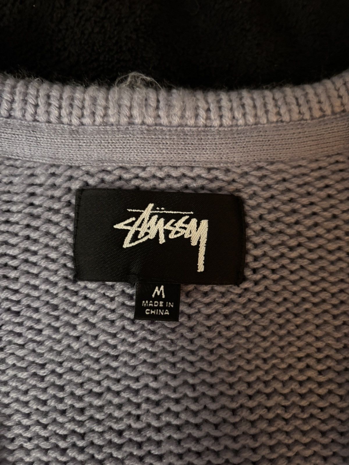 Stussy Stussy Brushed Cardigan ‘Lavender’ Size US M / EU 48-50 / 2 - 7 Thumbnail