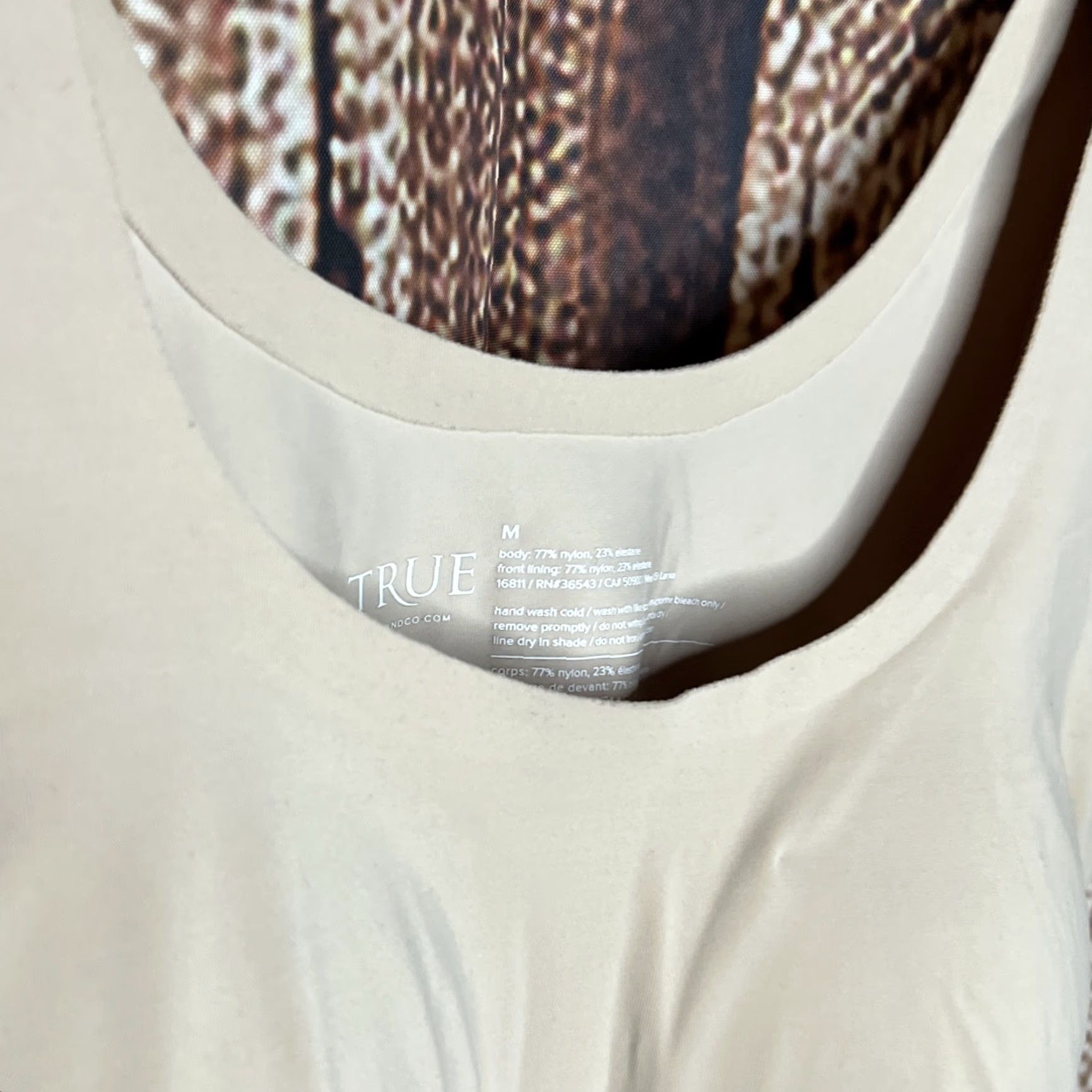 Vintage TrueKind Bra Women's Bra T-Shirt Wireless Supportive Comfort Beige Size M Size ONE SIZE - 2 Thumbnail
