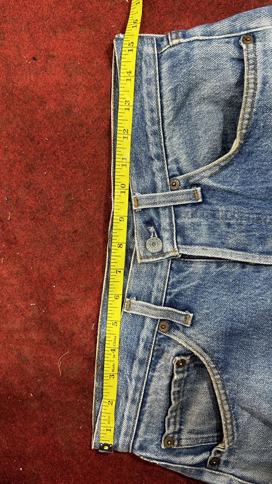 Levi's Vintage Levis 501 Distressed Faded Jeans Size US 31 - 6 Thumbnail