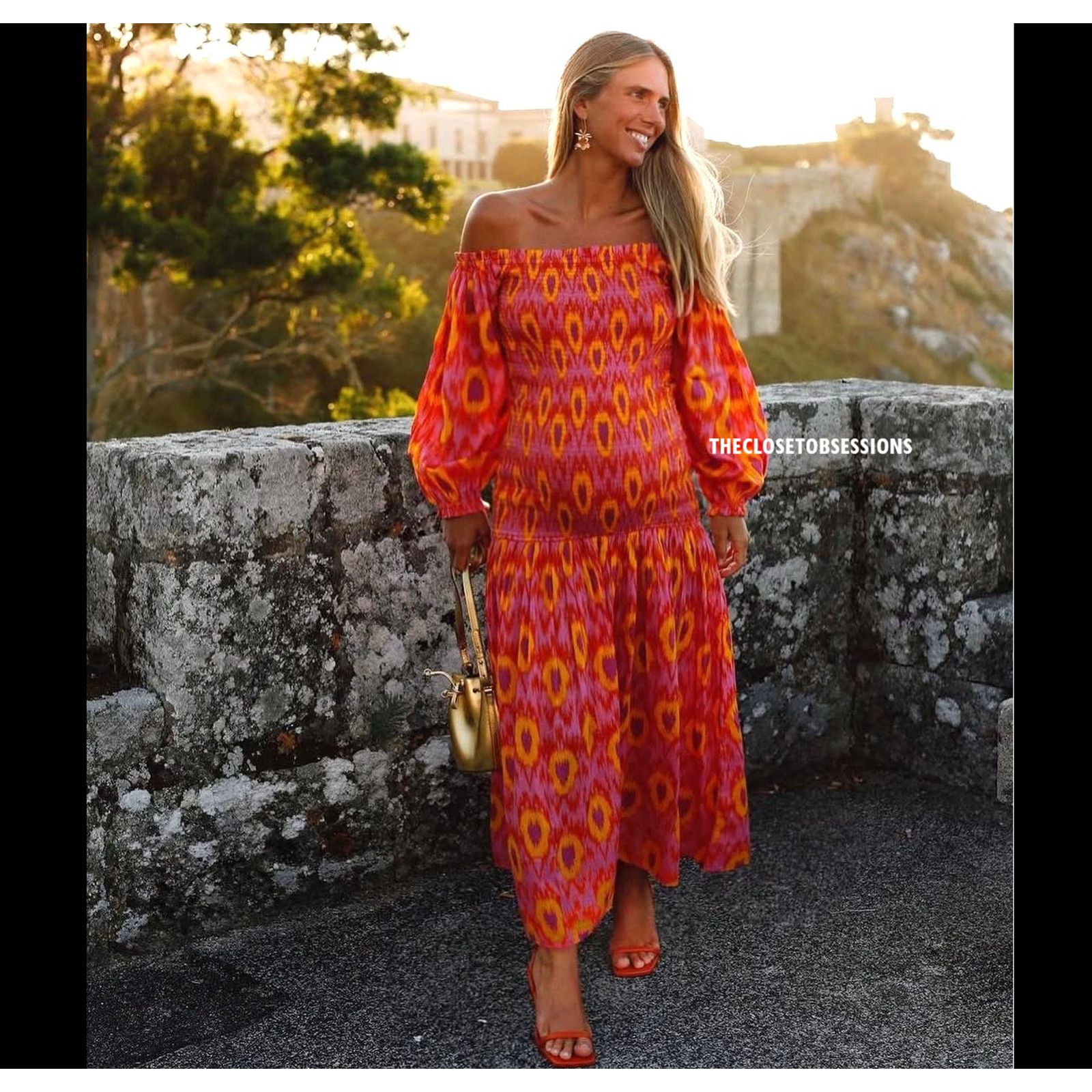 Zara ZARA BLOGGER FAVE!!! Long Dress with Balloon Sleeves NWT Size M / US 6-8 / IT 42-44 - 20 Thumbnail