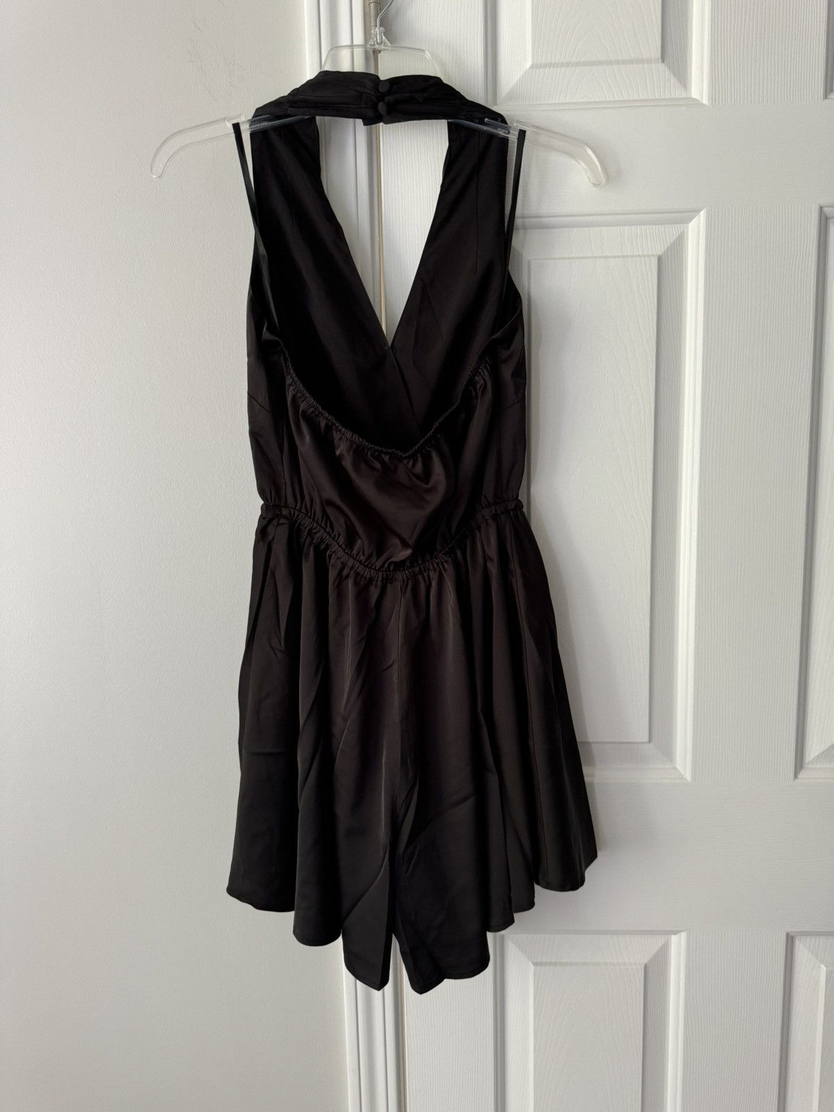 Anthropologie Anthropologie Hutch Classic Black Halter Romper, Size XS Size 26" / US 2 / IT 38 - 9 Thumbnail