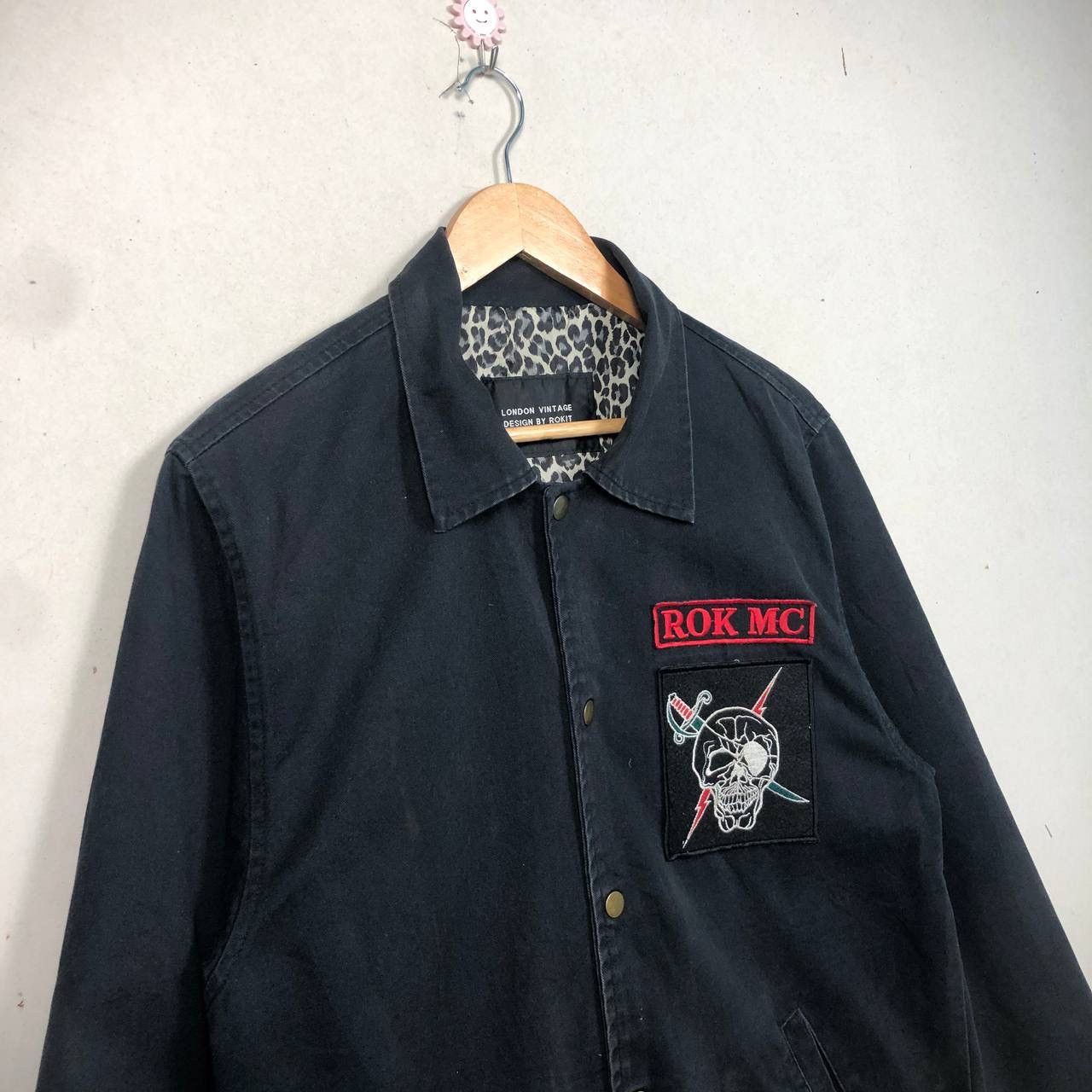 Rokit × Vintage Crazy London Vintage Design by Rokit Varsity Stadium Jacket Size US M / EU 48-50 / 2 - 5 Thumbnail