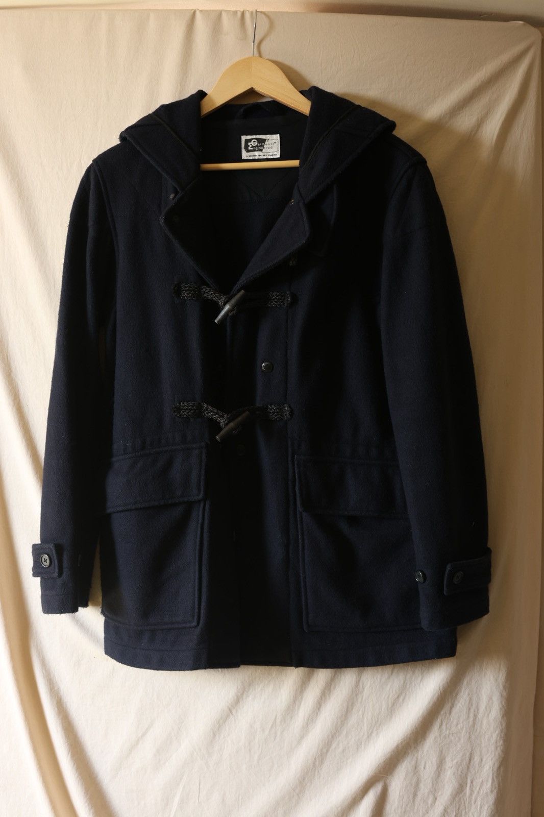 Engineered Garments Engineered Garments Wool Navy Duffle Coat Size US S / EU 44-46 / 1 - 1 Thumbnail
