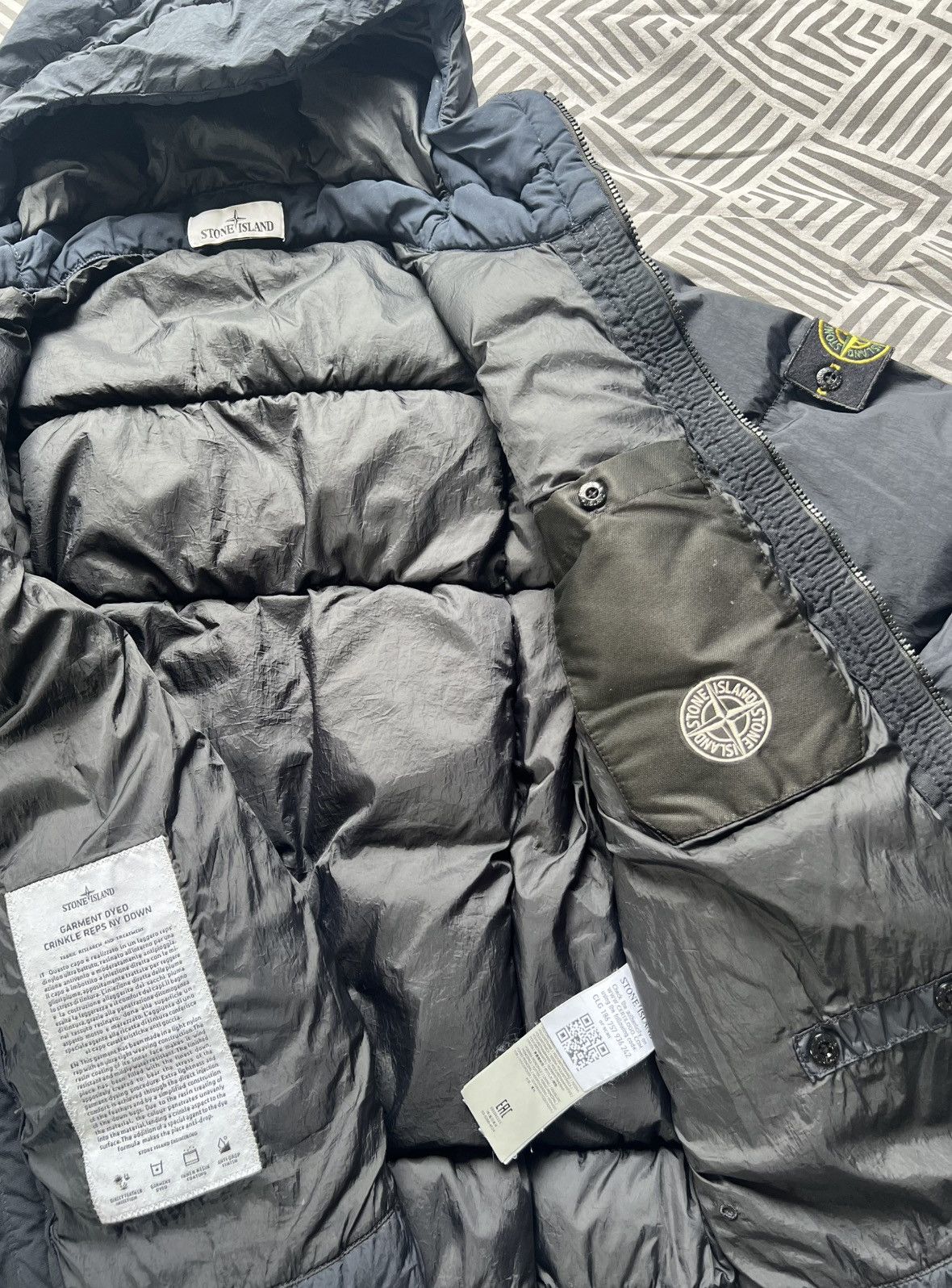Stone Island Stone Island | Garment Dyed Reps NYDown | Dark Navy | Size S Size US S / EU 44-46 / 1 - 13 Thumbnail