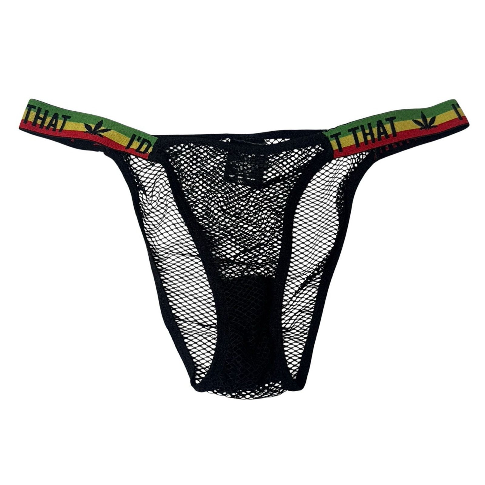 Other MJ I’D HIT THAT Fish Net Bralette Panty Set Festival L/XL Size L / US 10 / IT 46 - 5 Thumbnail