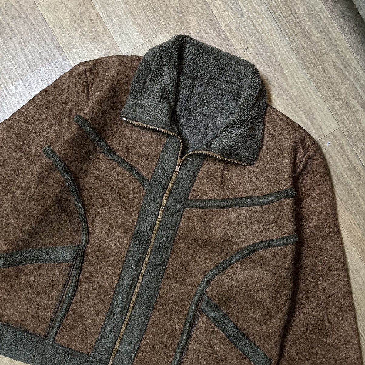 If Six Was Nine × Le Grande Bleu (L.G.B.) Ifsixwasnine LGB Style fur jacket vintage Y2K japan Size US M / EU 48-50 / 2 - 8 Thumbnail
