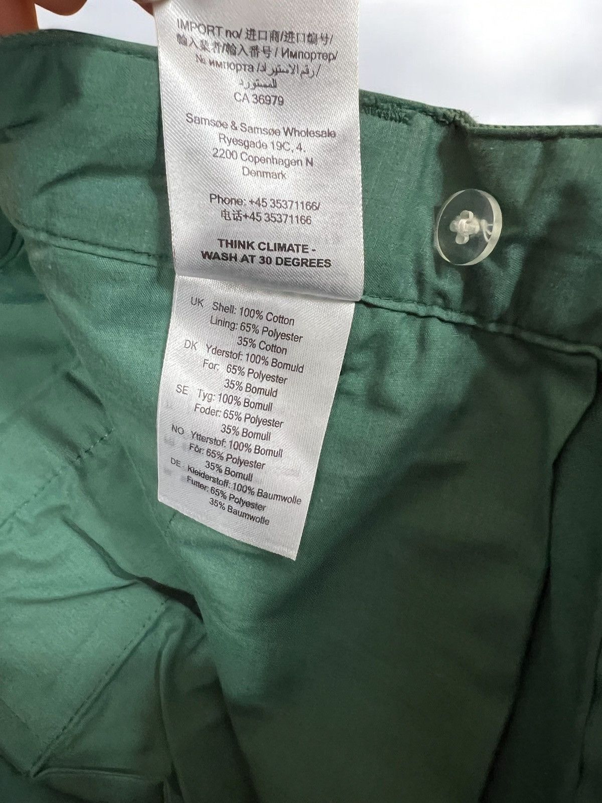 Samsoe Samsoe Samsoe & Samsoe Brady Pants size W31 L31 Size US 31 - 7 Thumbnail