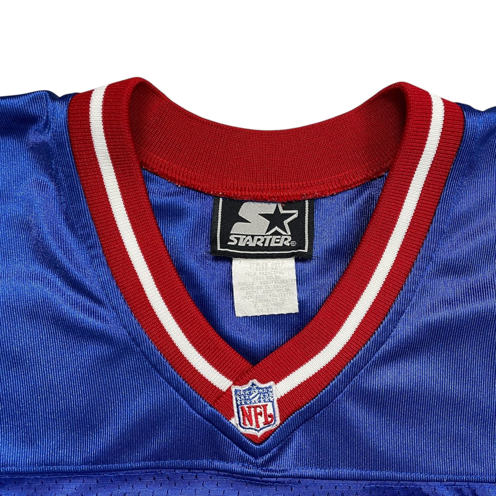 NFL VTG 90s NEW YORK GIANTS DAVE BROWN STARTER AUTHENTIC JERSEY Size US XL / EU 56 / 4 - 7 Thumbnail