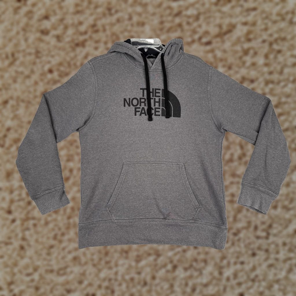 The North Face The North Face Hoodie Mens Medium Gray Half Dome Logo Pullover Sweatshirt Fleece Size US M / EU 48-50 / 2 - 1 Thumbnail