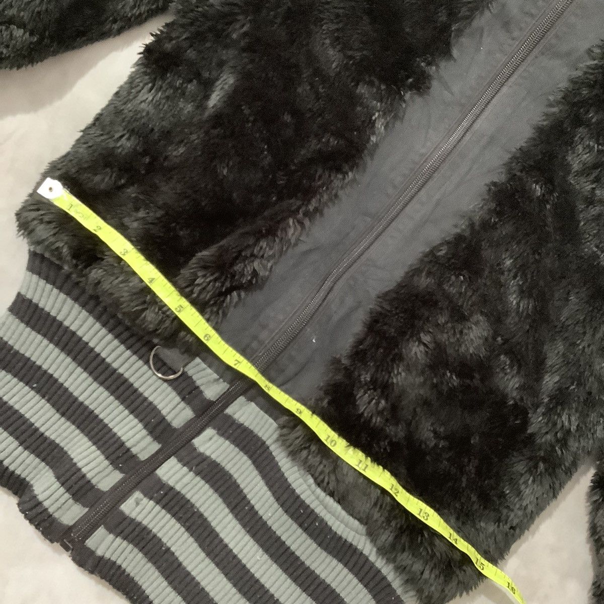 Stussy × Vintage 1990s Faux Fur Stussy Jacket Y2K Style Size US M / EU 48-50 / 2 - 12 Thumbnail