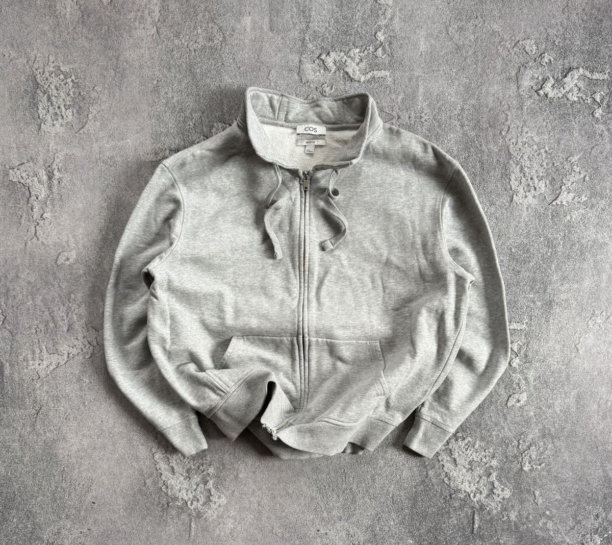 Cos × Designer COS M relaxed zip sweatshirt long sleeve jumper pullover Size M / US 6-8 / IT 42-44 - 1 Thumbnail