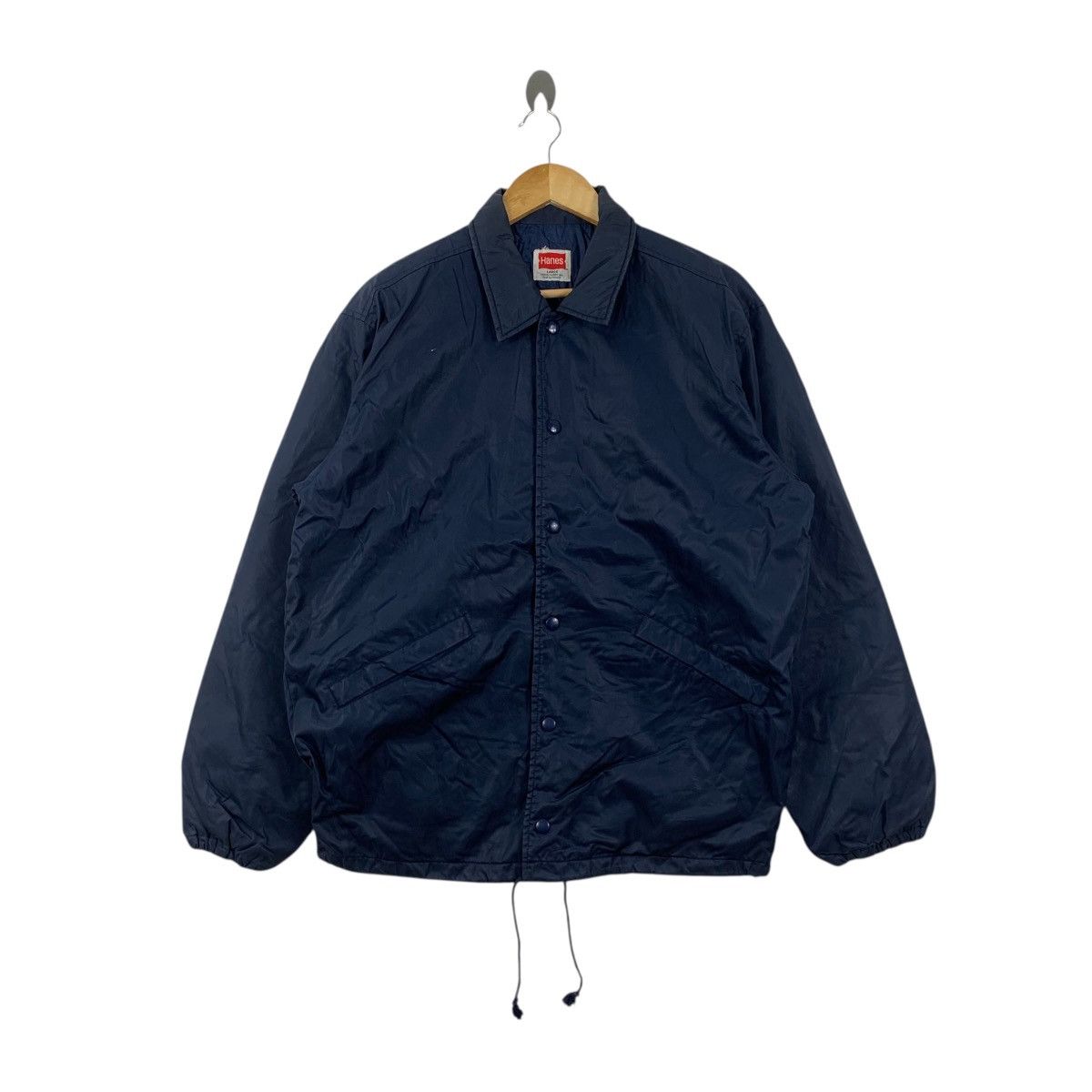 Hanes Vintage HANES AMERICAN SPIRIT Quilited Puffer Coach Jacket Size US L / EU 52-54 / 3 - 1 Thumbnail