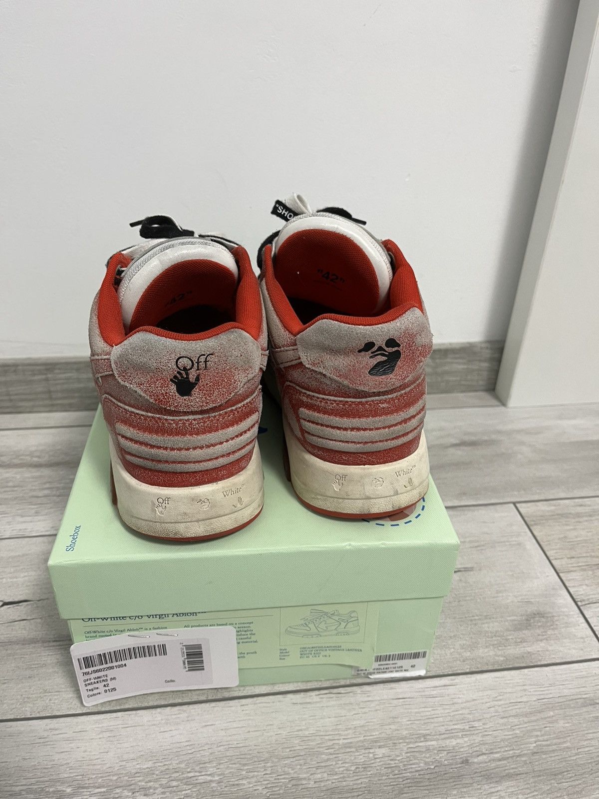 Off-White Off-White Out Of Office Size US 9 / EU 42 - 3 Thumbnail
