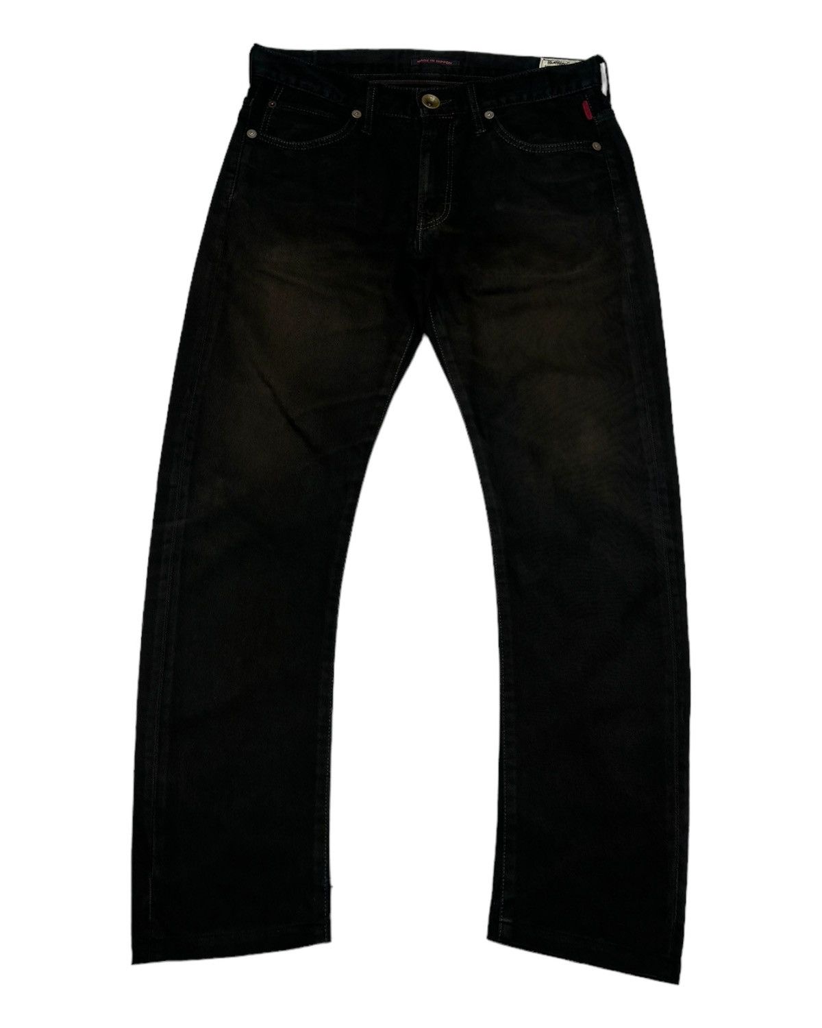 Hysteric Glamour BLUE WAY RUSTY FADED BLACK PANTS Size US 32 / EU 48 - 7 Thumbnail