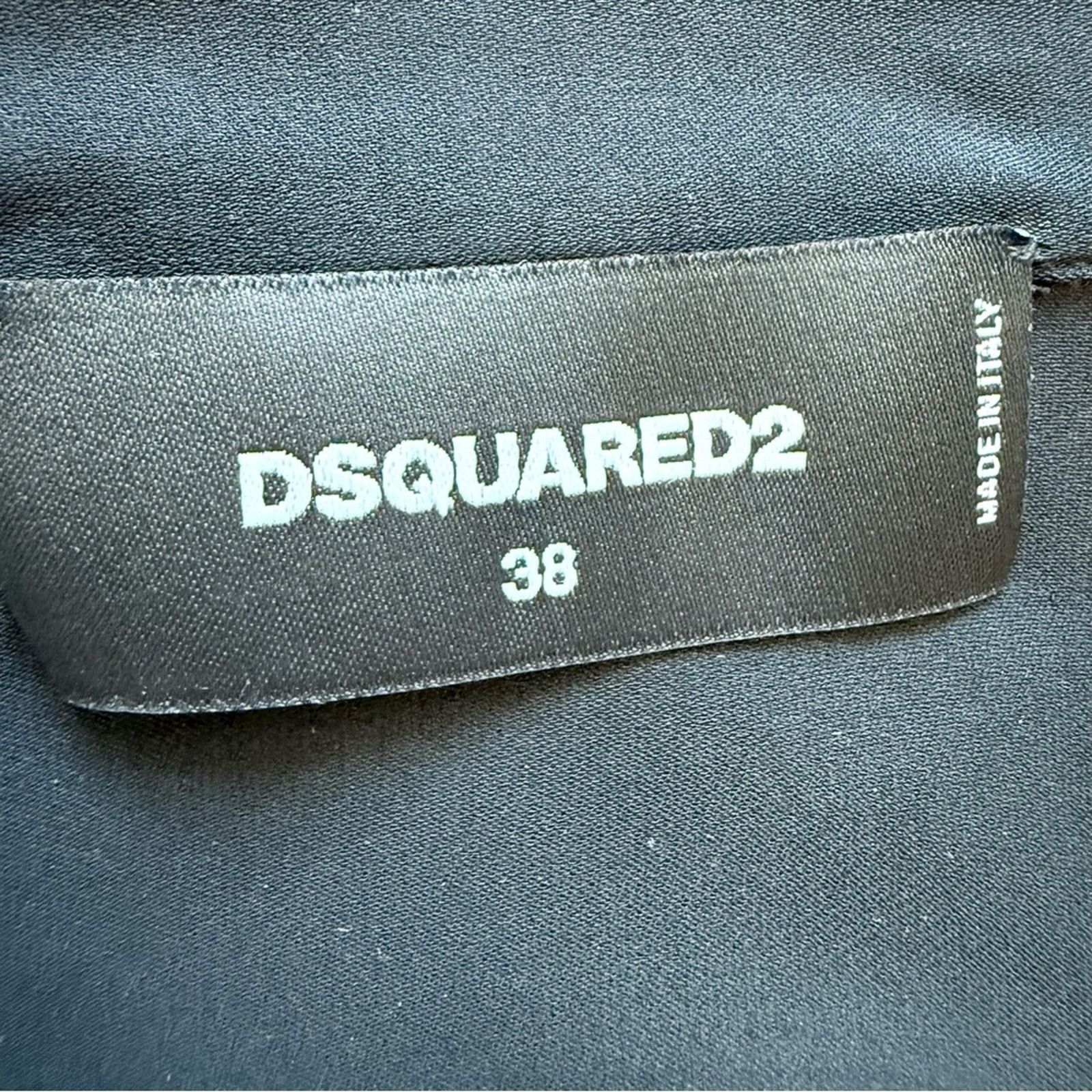 Dsquared2 NWT!!! Dsquared2 women silk blouse size 38 IT or 8 US 850$ Size M / US 6-8 / IT 42-44 - 5 Thumbnail