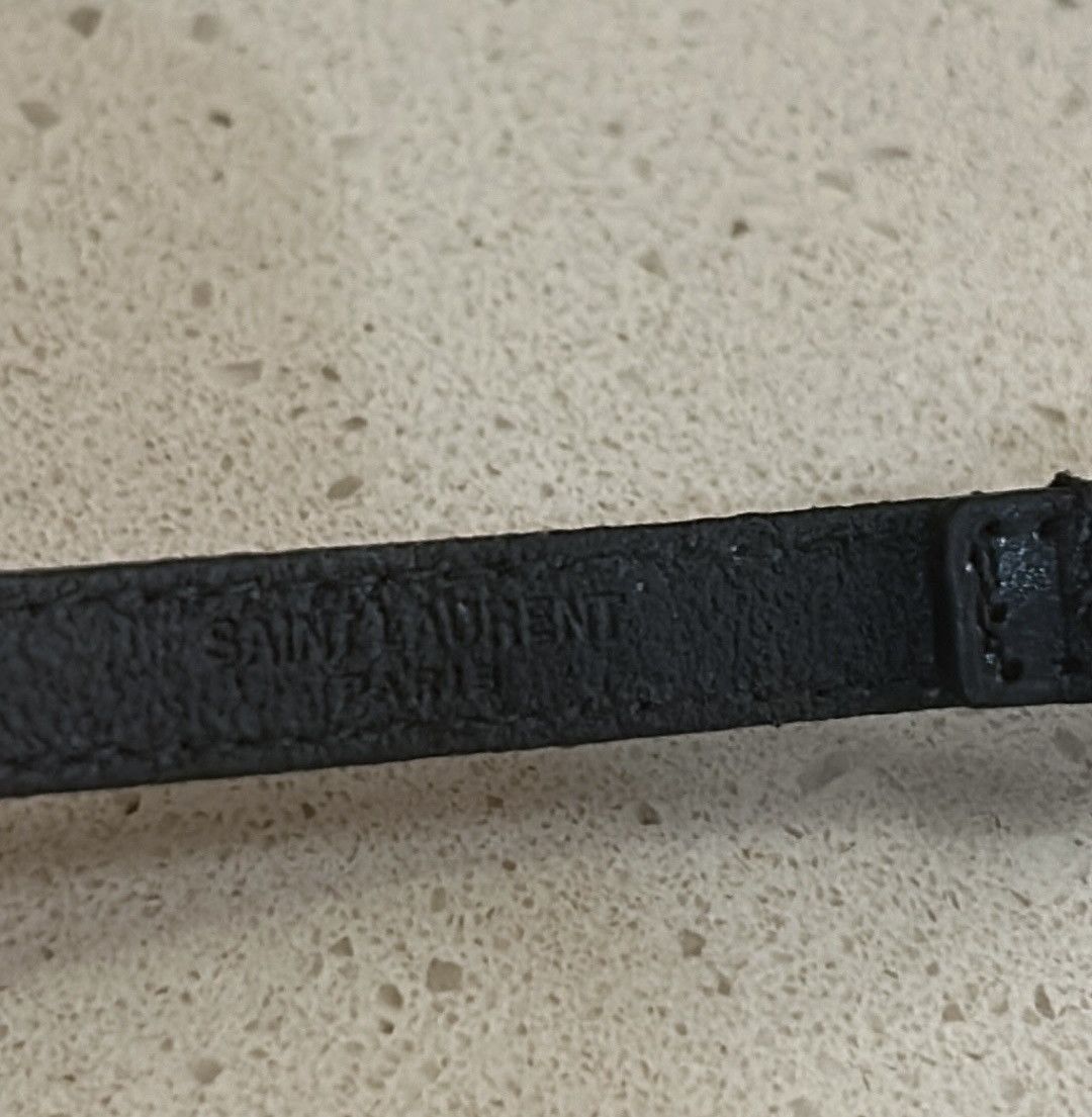 Saint Laurent Paris Saint Laurent Lucky Bone Double Wrap Bracelet Size ONE SIZE - 3 Thumbnail
