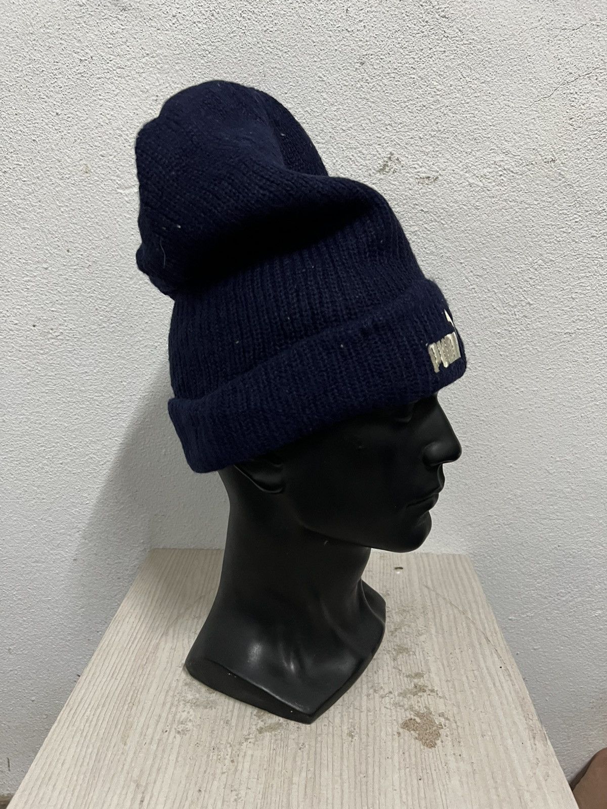 Puma Vintage Puma Spell Out Beanie Hat Size ONE SIZE - 4 Thumbnail