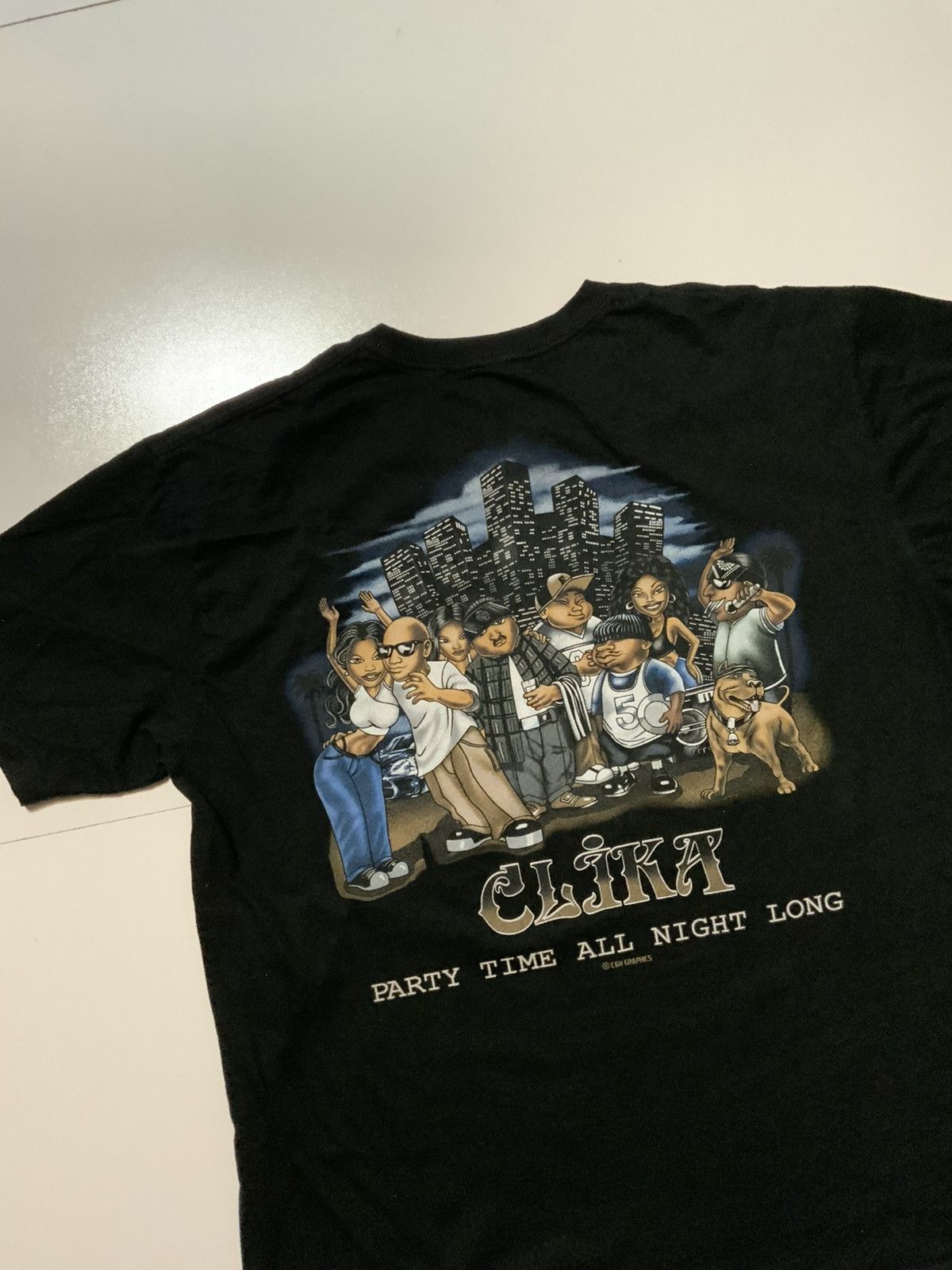 Other Clika Homies Party Cholo Chola Chicano Gangster T-Shirt Size US M / EU 48-50 / 2 - 6 Thumbnail
