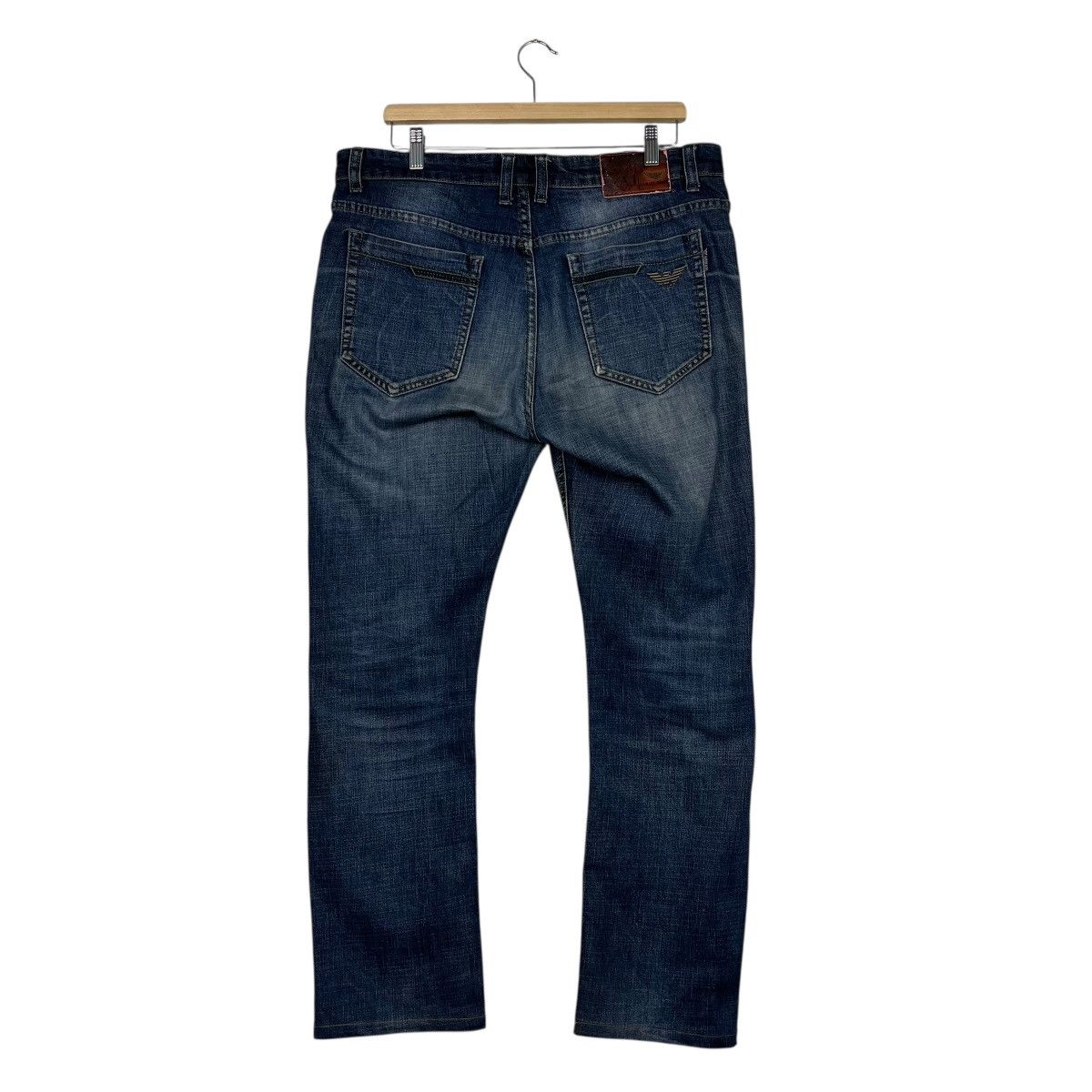 Armani Vintage Armani Jeans Distressed Denim Jeans Size US 34 / EU 50 - 7 Thumbnail
