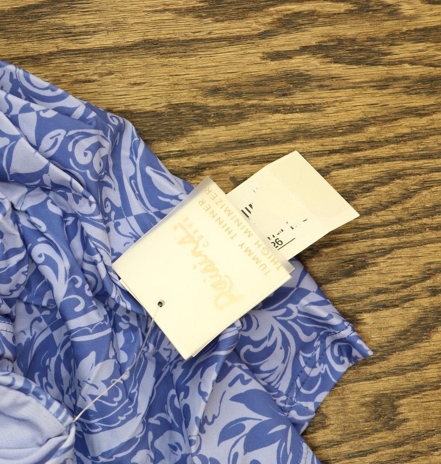Other Nwt Raisins Plus Printed Swimdress One Piece Slate Blue 14w Size ONE SIZE - 3 Thumbnail
