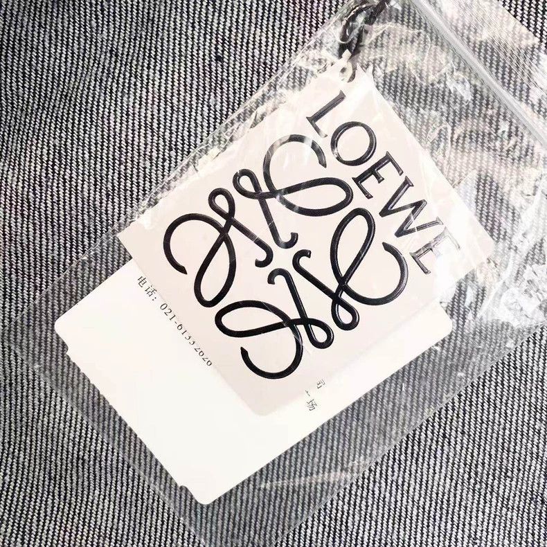 Loewe LOEWE Cotton 23ss leather brand logo denim jacket Size XS / US 0-2 / IT 36-38 - 6 Thumbnail