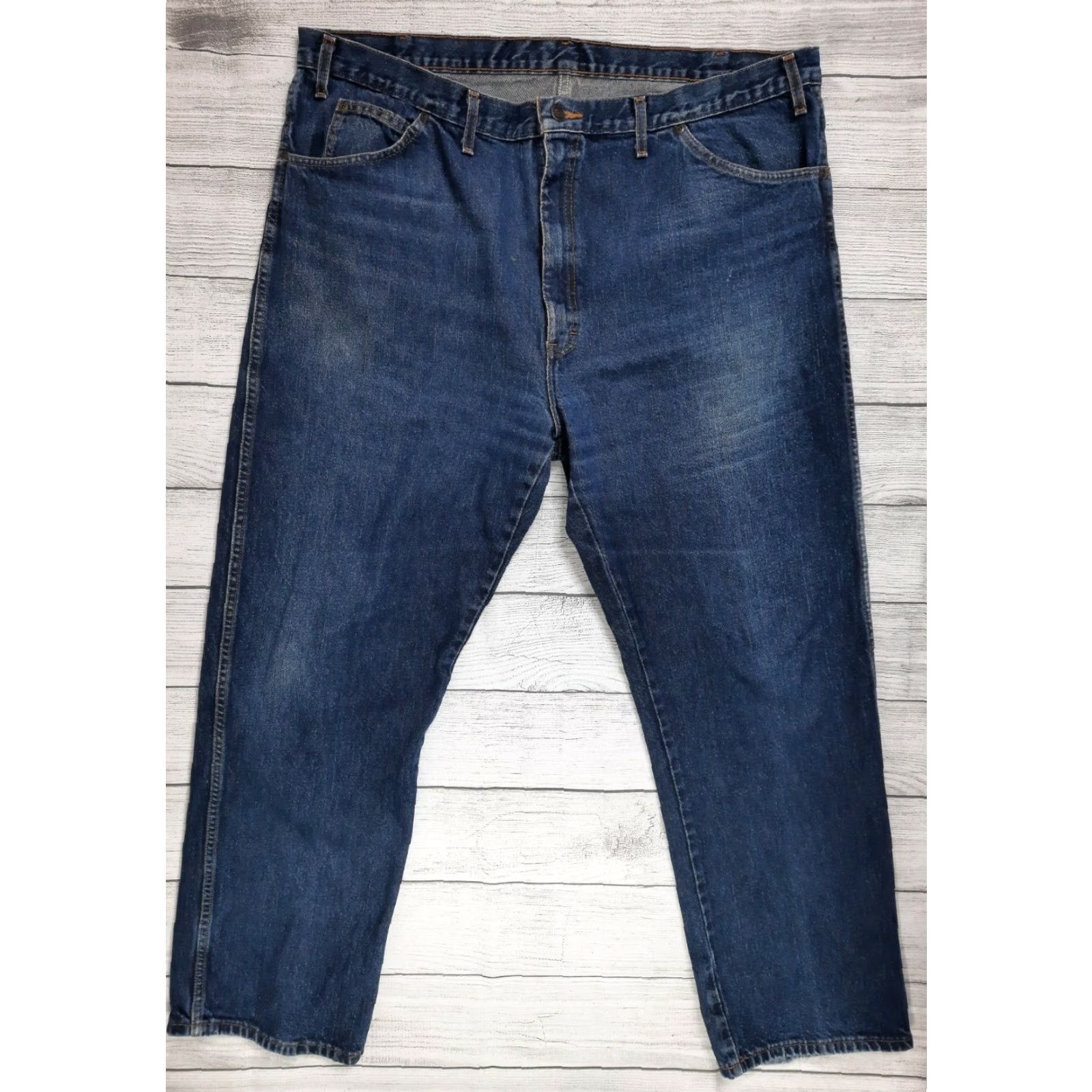 Dickies Dickies Jeans Denim Blue Cotton 42x32 Regular Fit Straight Leg Men Jeans Dark Wash blue Denim 32 42 44x32 Size US 42 / EU 58 - 2 Thumbnail