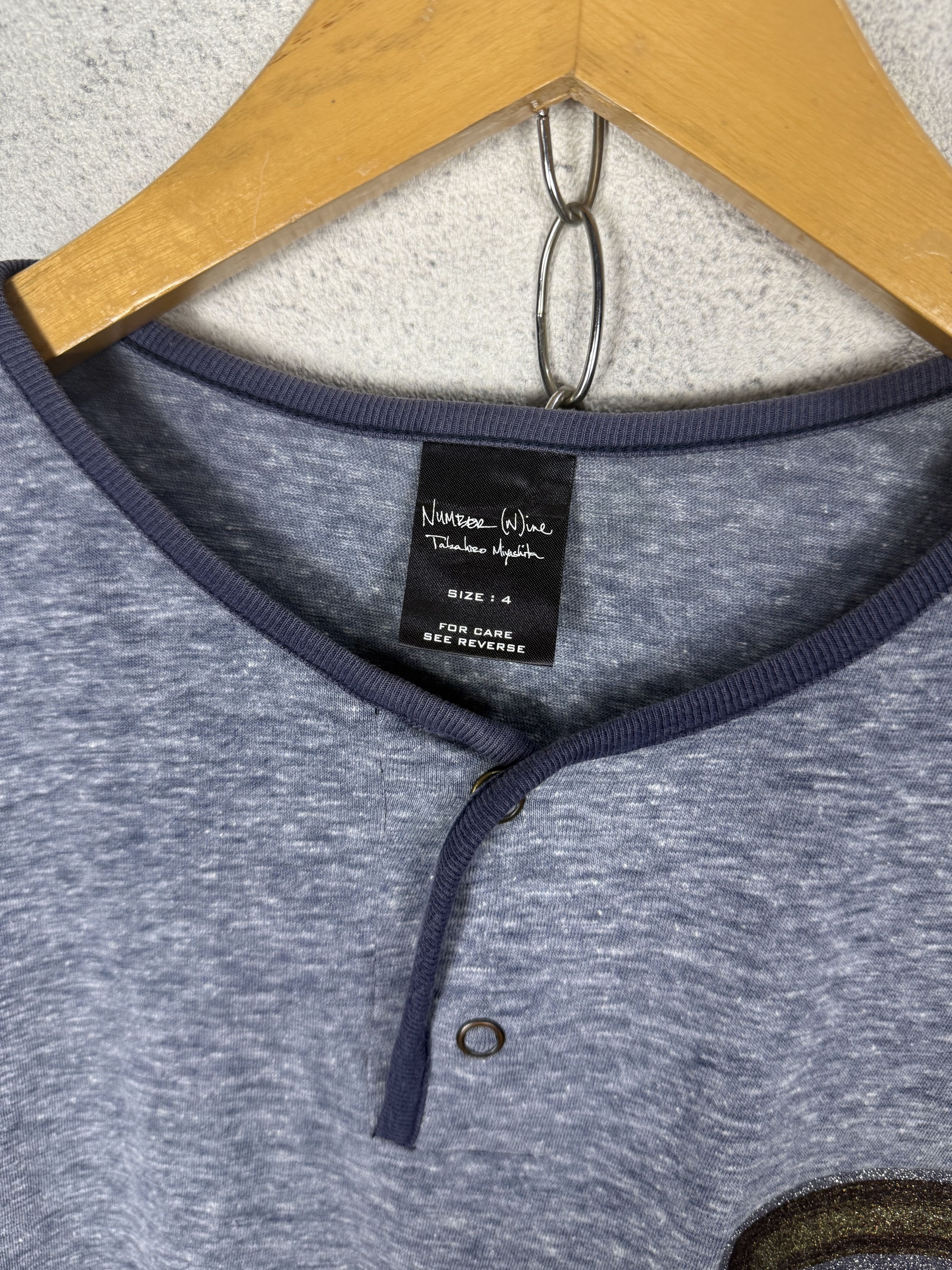 Number (N)ine Number Nine Mirror Tshirt Size US L / EU 52-54 / 3 - 3 Thumbnail