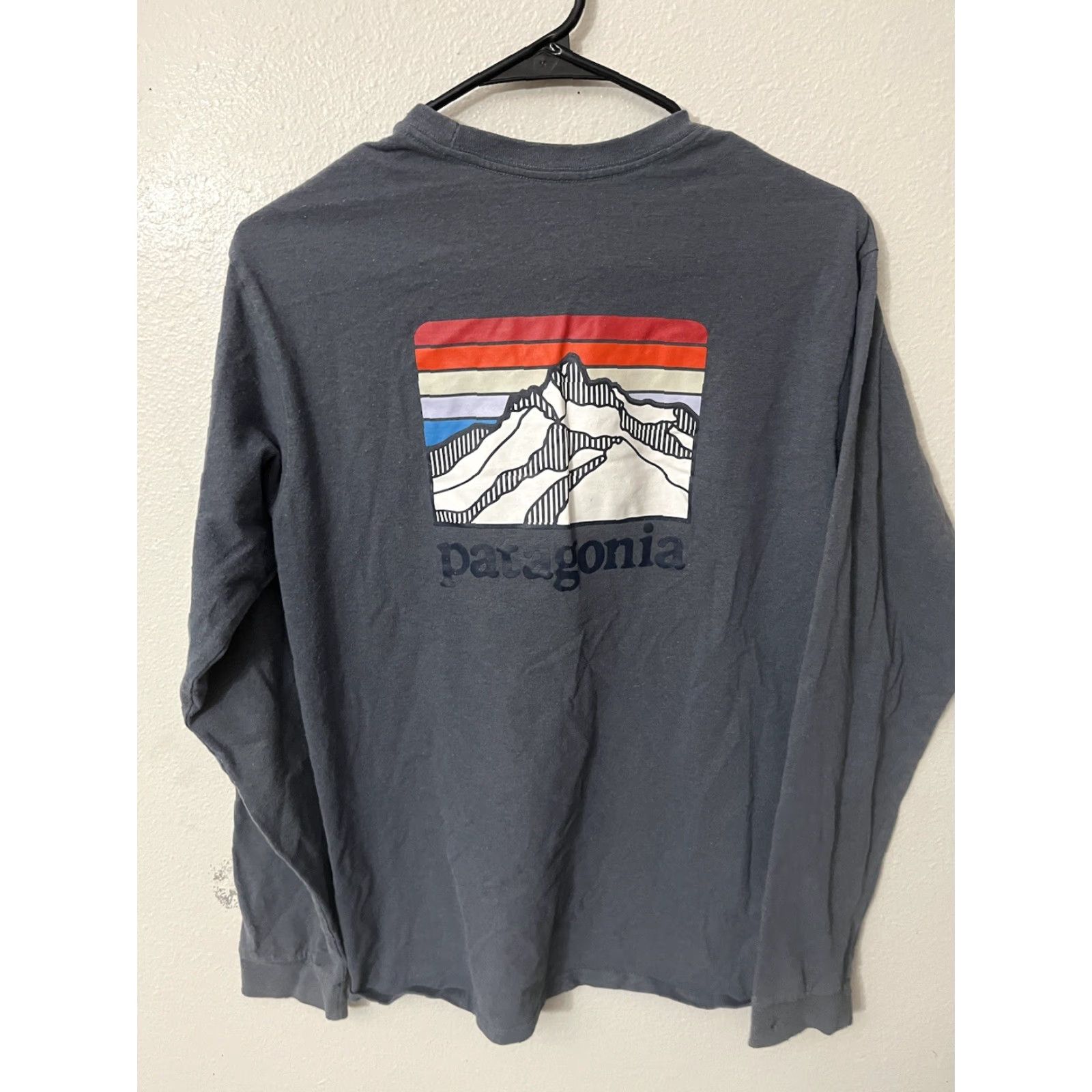 Patagonia Patagonia Shirt Mens Long Sleeve Ridge Responsibili-Tee Gray S Size US S / EU 44-46 / 1 - 2 Thumbnail