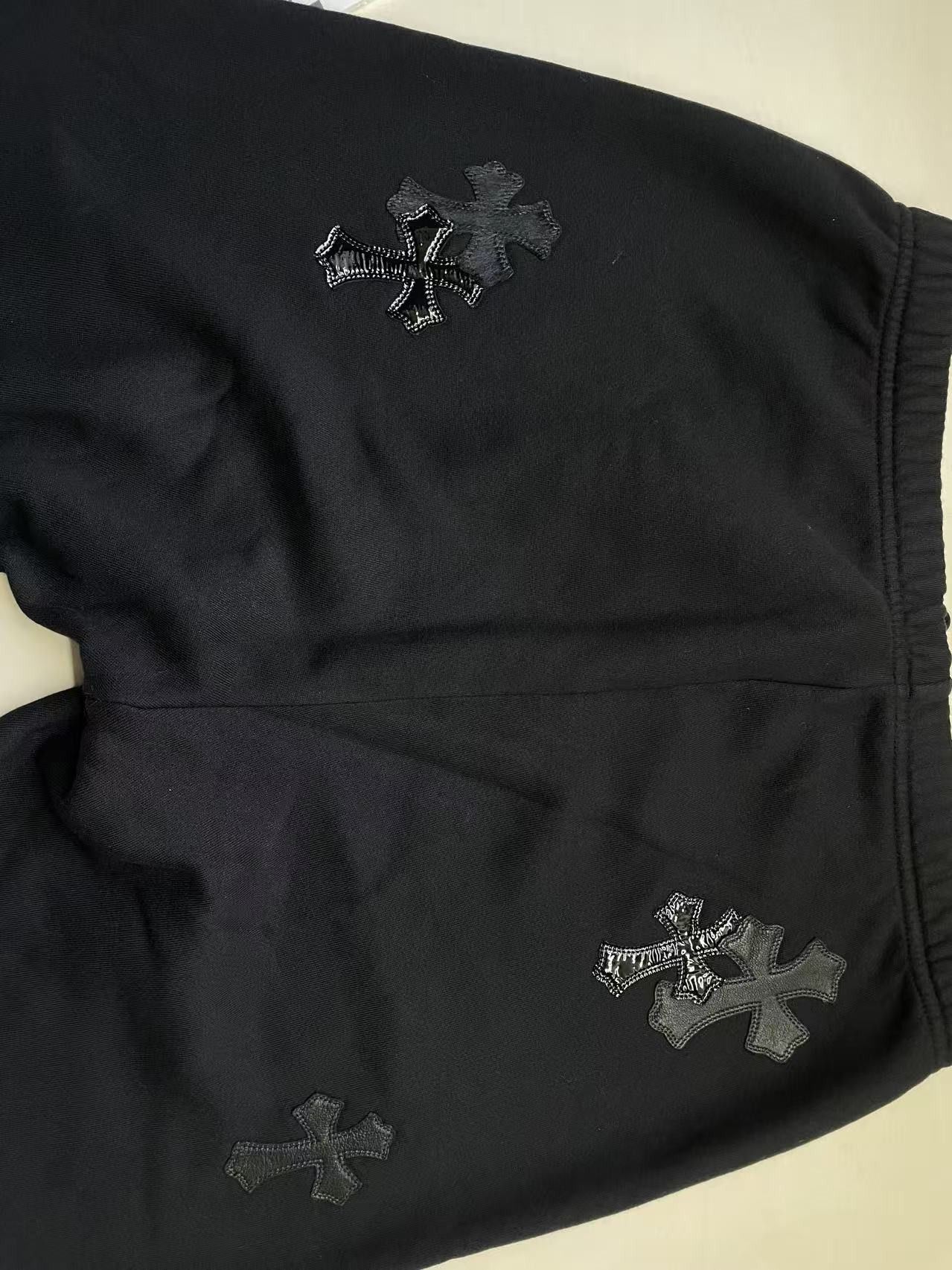 Chrome Hearts Chrome Hearts Patent Leather Cross Sweatpants Size 29" - 4 Thumbnail