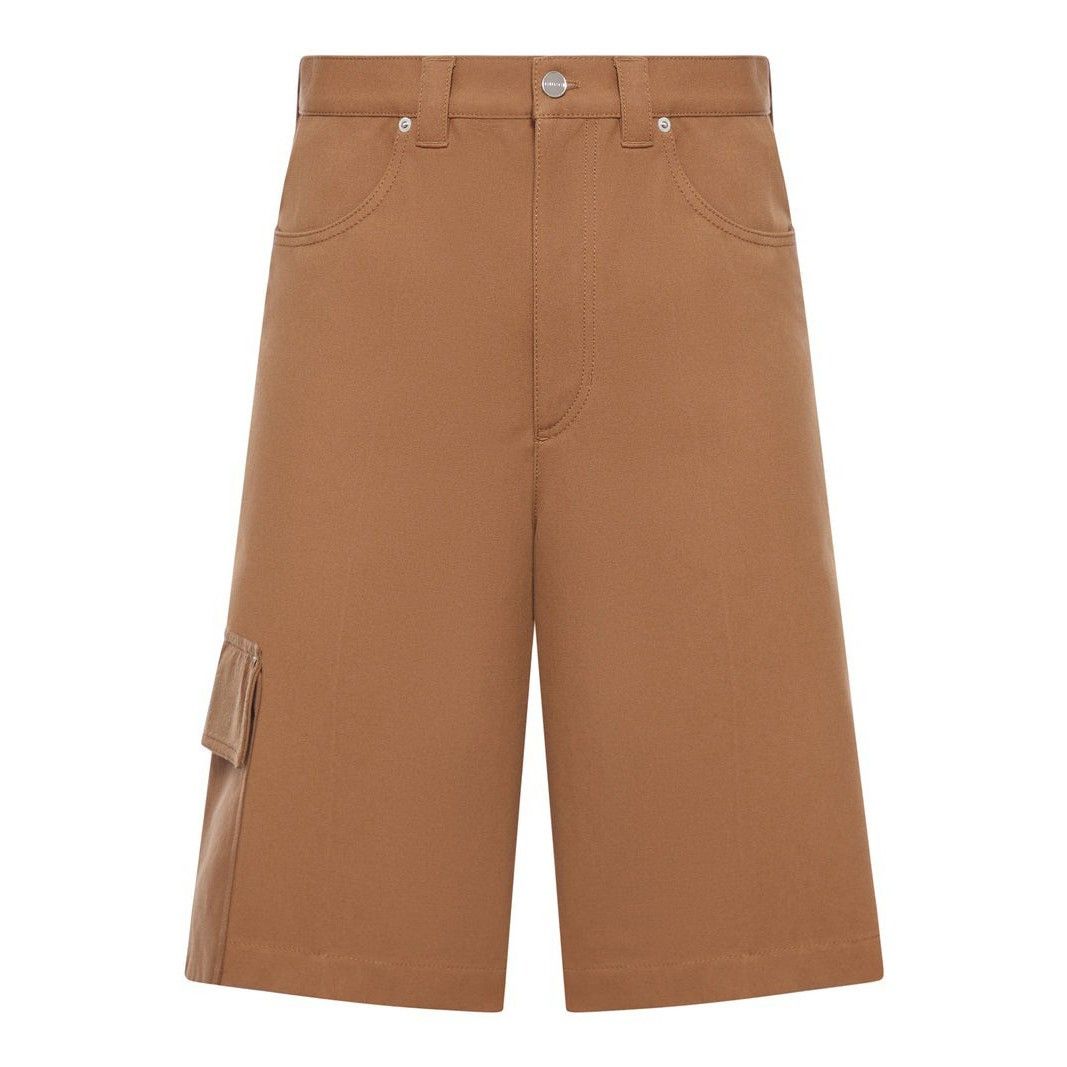 GUCCI Camel Cargo Shorts New )