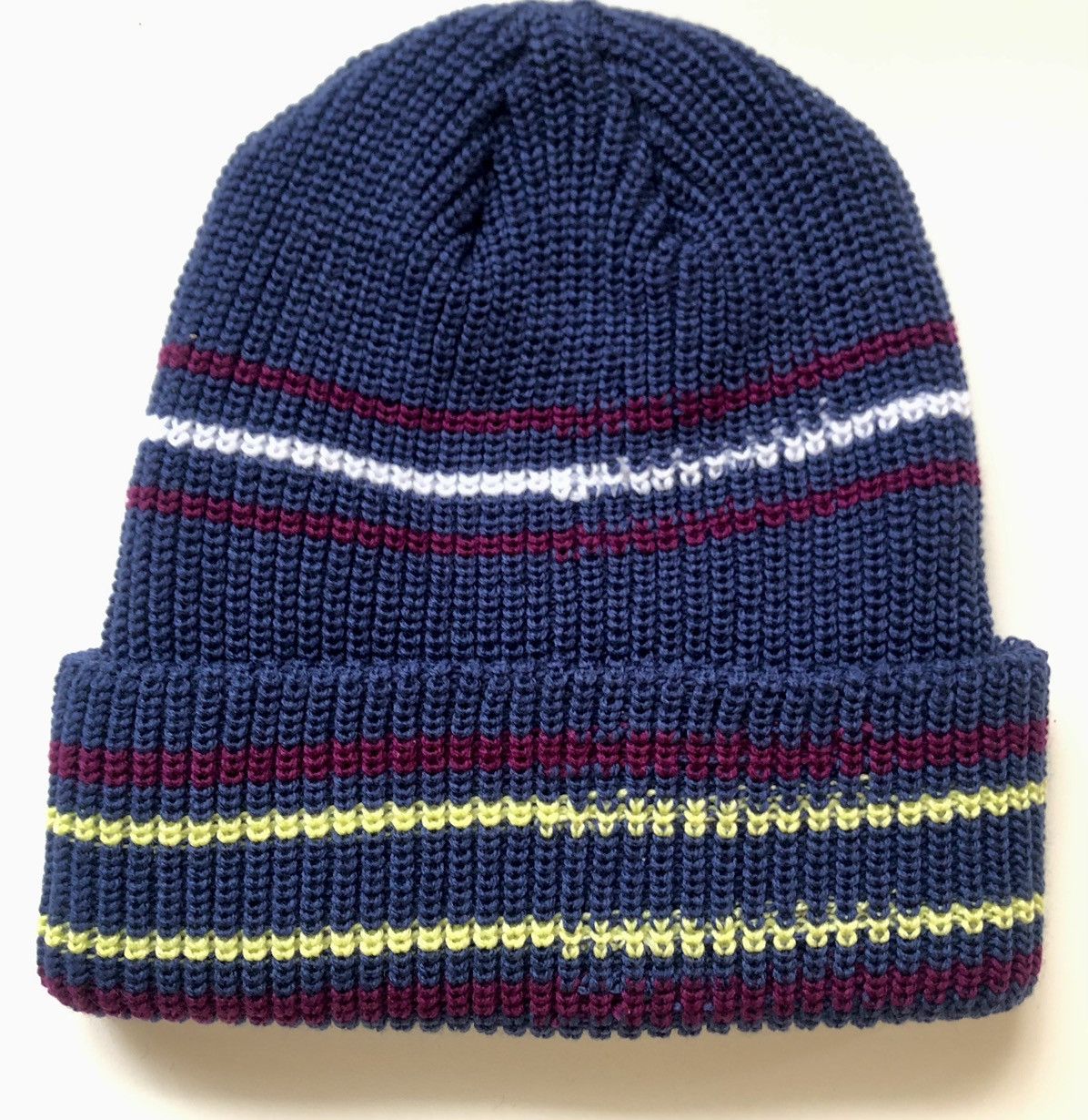 Dime Dime STRIPED Beanie NAVY Size ONE SIZE - 2 Thumbnail