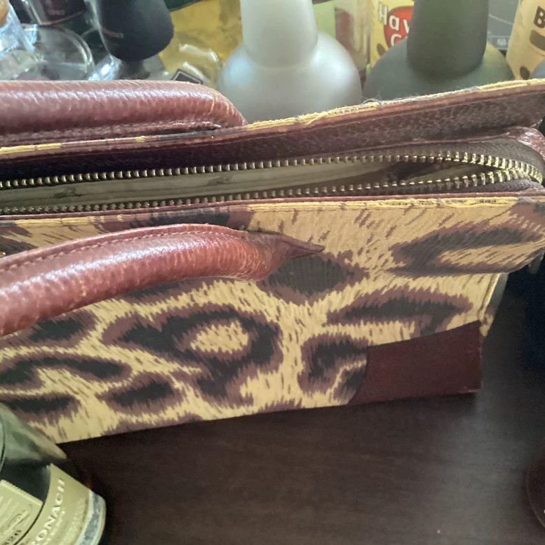 Vivienne Westwood Vivienne Westwood size os Mid-old brown leopard print handb Size ONE SIZE - 6 Thumbnail