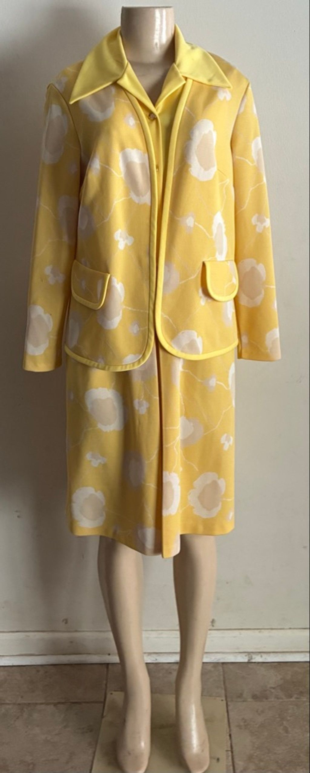 The Unbranded Brand Timeless Vintage 2pc Dress. Excellent condition Size L / US 10 / IT 46 - 2 Thumbnail