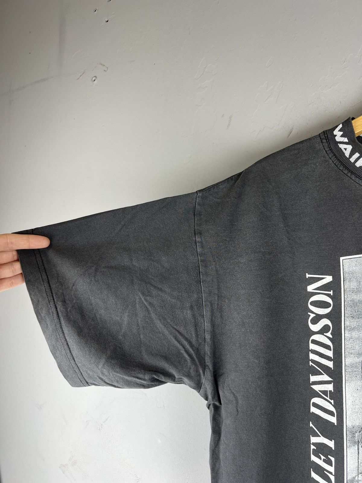 Harley Davidson × Vintage Vintage 1990 Harley Davidson Bradley Pitt bikers t shirt Size US M / EU 48-50 / 2 - 5 Thumbnail