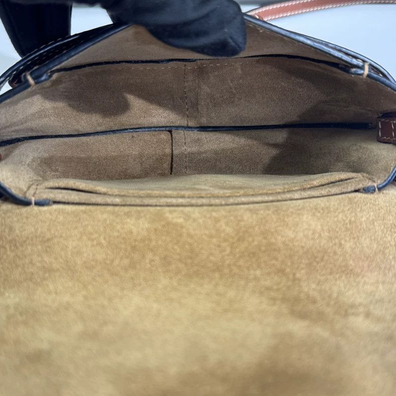 Loewe LOEWE size os Mini saddle bag caramel color Size ONE SIZE - 7 Thumbnail
