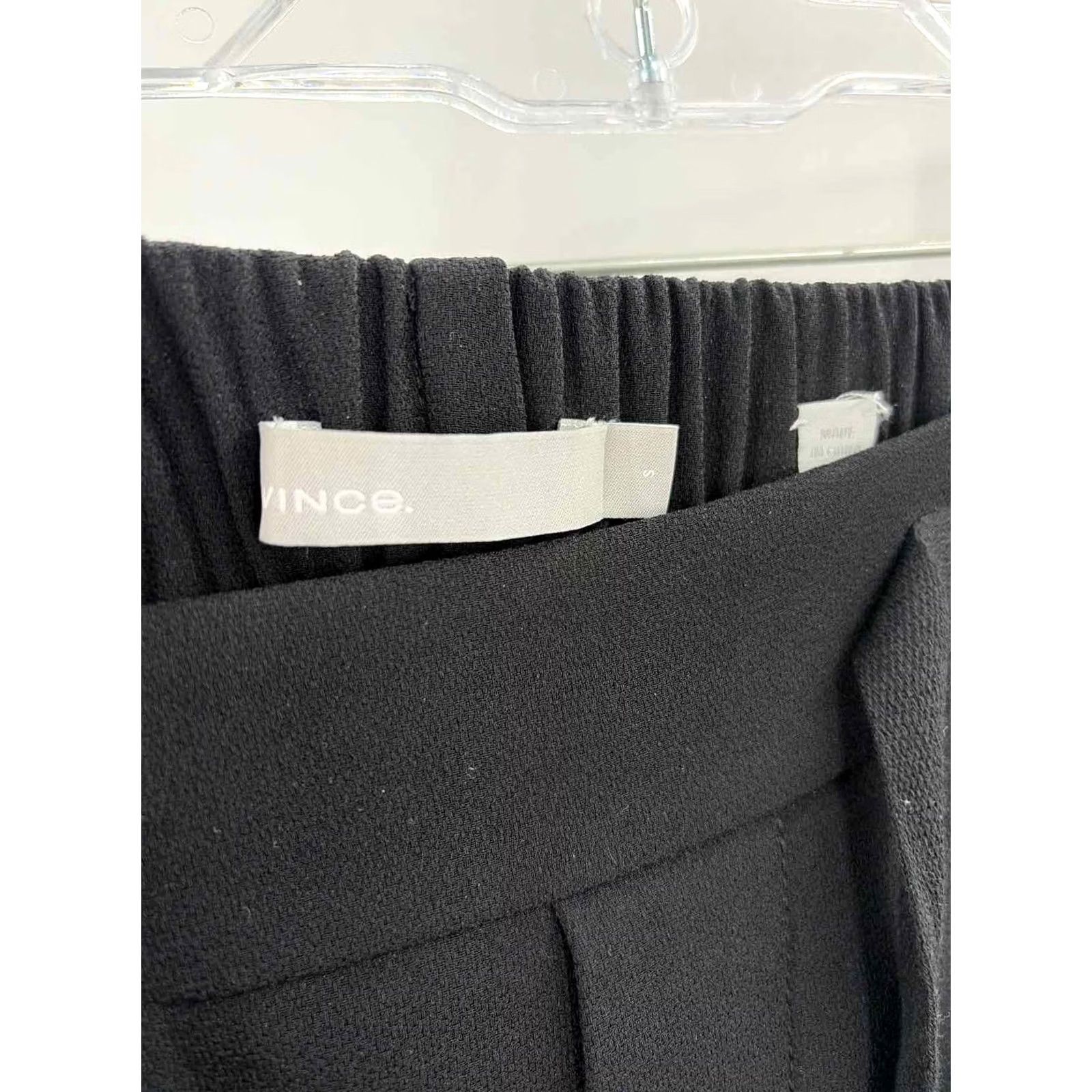 Vince Vince Black Size 2 Belted Pull On Skirt - Pre-Owned Size 26" / US 2 / IT 38 - 3 Thumbnail