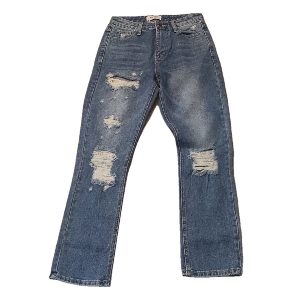 Other EuropaTheLabel American Girl Distress Fring Jeans S (2/4) Size 26" / US 2 / IT 38 - 7 Thumbnail