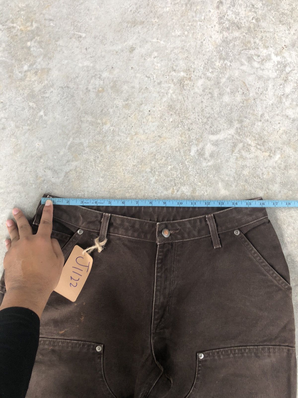 Lil Yachty Vintage Carharrt Double Knee Distressed Size US 32 / EU 48 - 22 Thumbnail