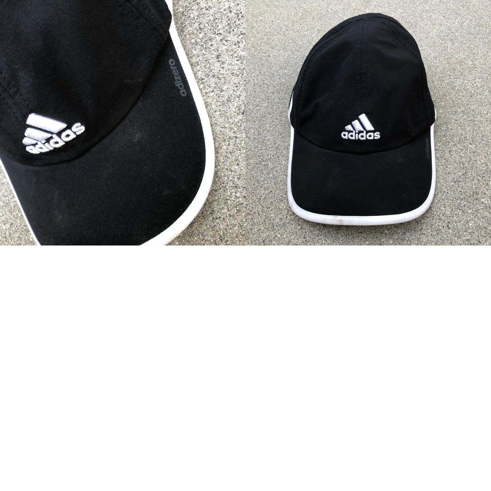 Adidas ADIDAS Adizero Climacool Baseball Hat Unisex Adult Black Adjustable Cap Running Cap Size ONE SIZE - 8 Thumbnail