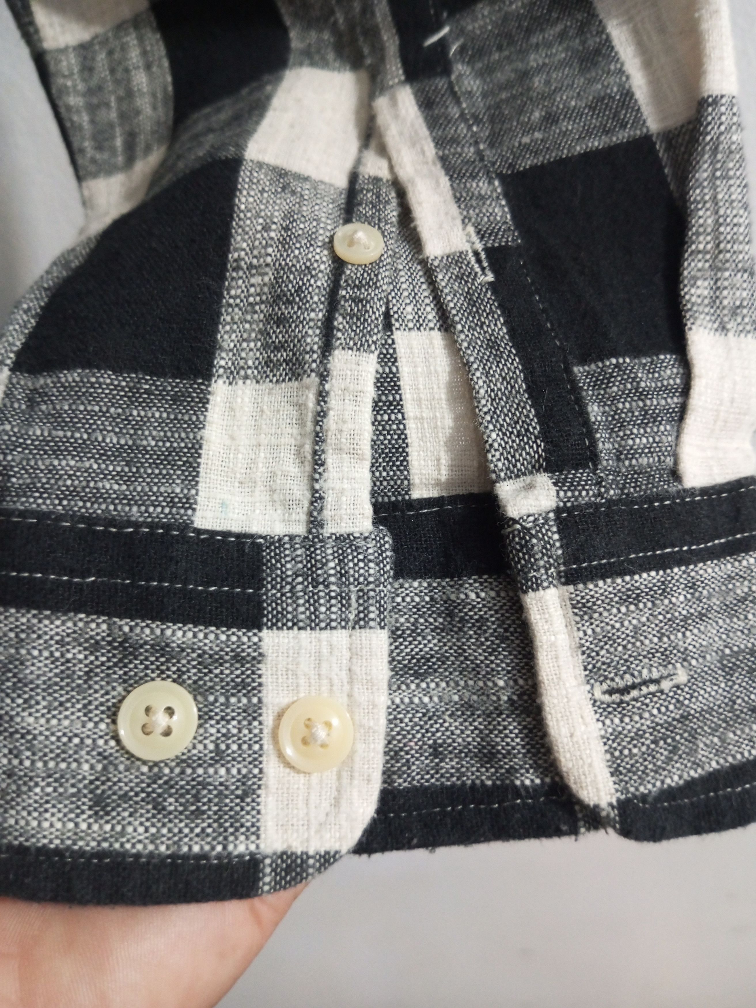 Japanese Brand Vintage wismates snap long sleeve shirt Size US M / EU 48-50 / 2 - 7 Thumbnail