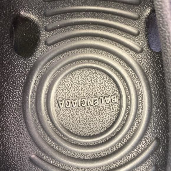 Balenciaga New Authentic Balenciaga Black Comfortable HD rubber mules Size US 10 / EU 43 - 8 Thumbnail