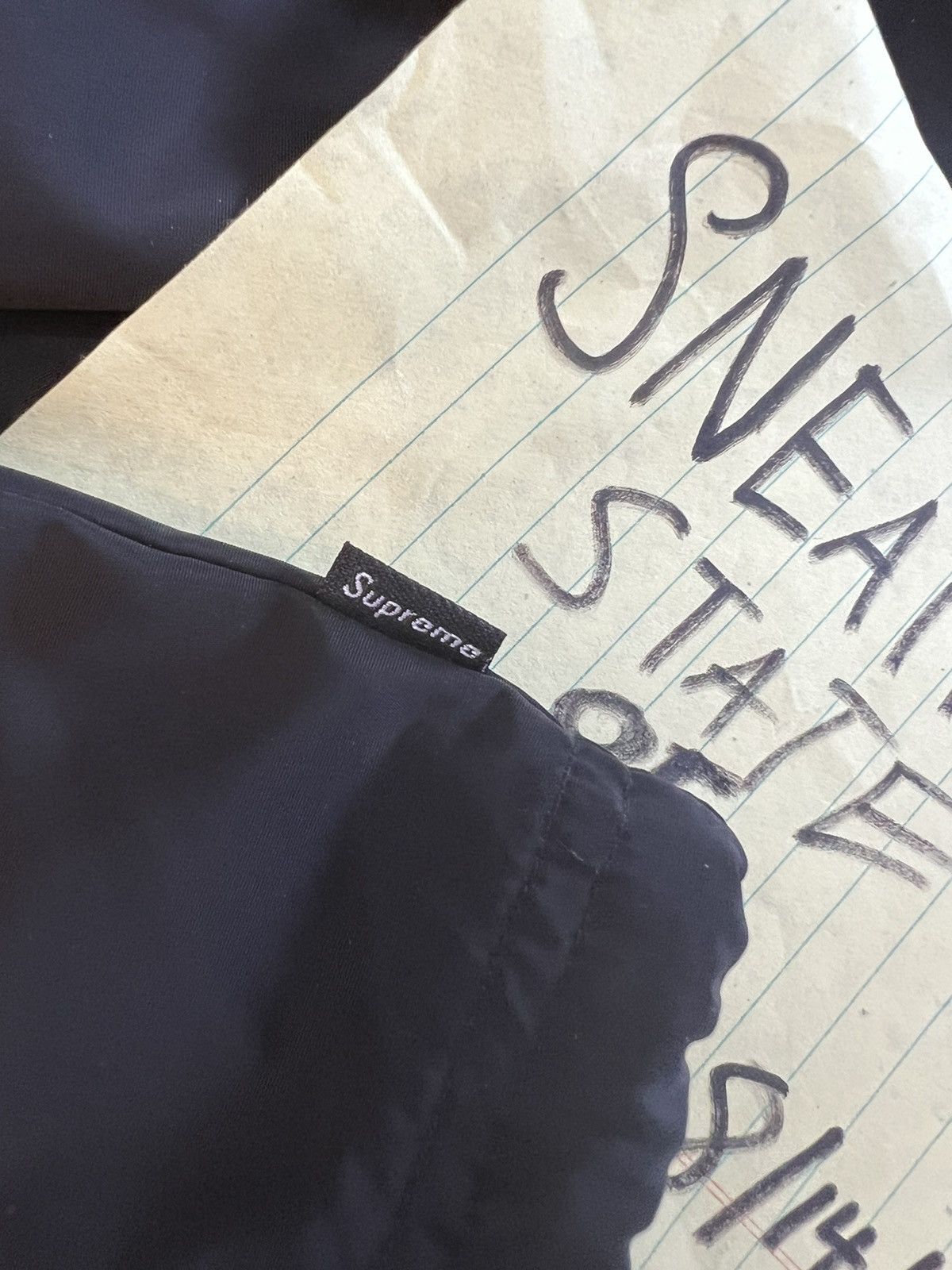 Spitfire × Supreme NEW Supreme x Spitfire Coaches Jacket Black Size Medium Size US M / EU 48-50 / 2 - 7 Thumbnail