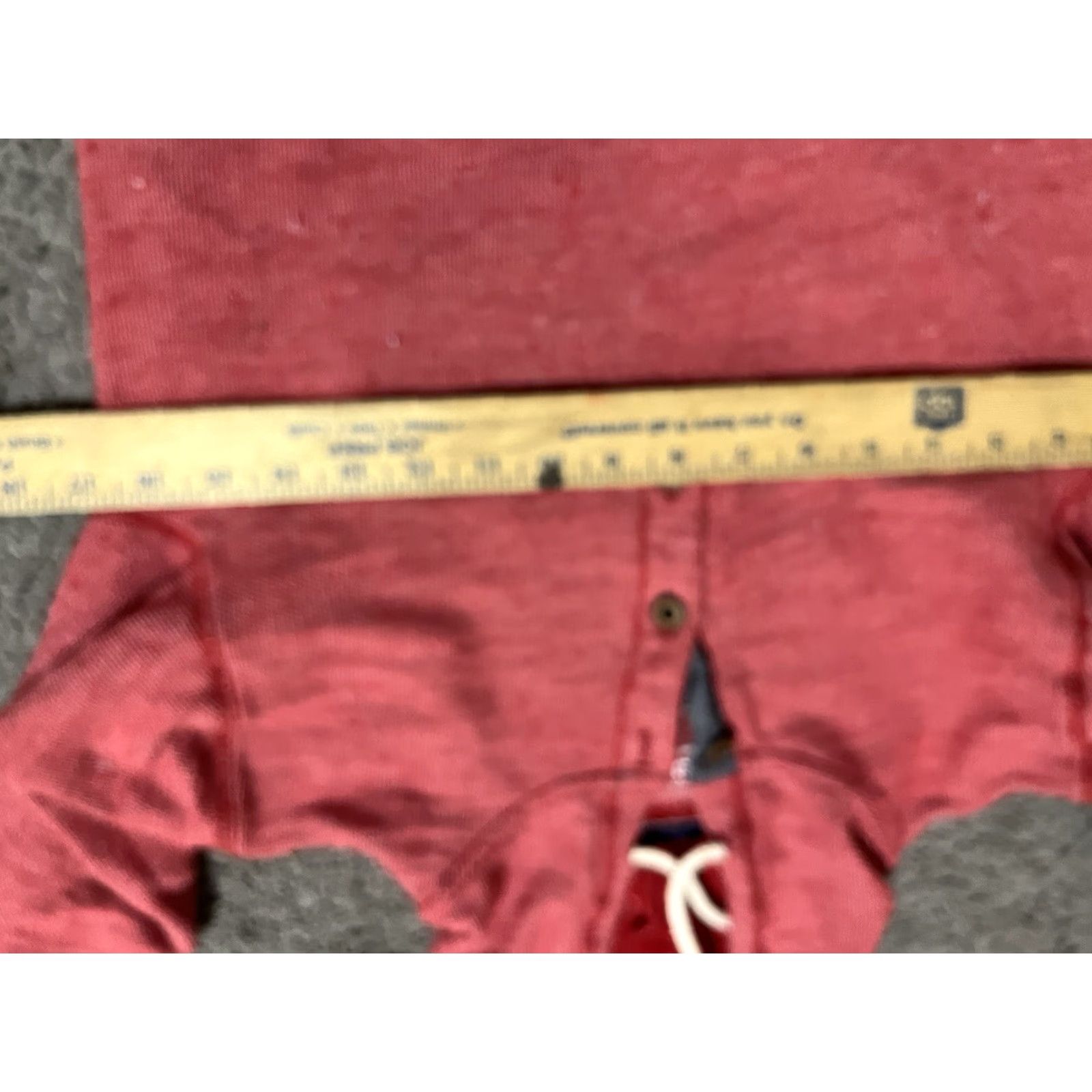 Express VINTAGE Express Knit Hoodie Mens XS Red Pullover 3 Button Cotton Sweatshirt Knitted Breathable Hooded 90s Mens Size US L / EU 52-54 / 3 - 4 Thumbnail