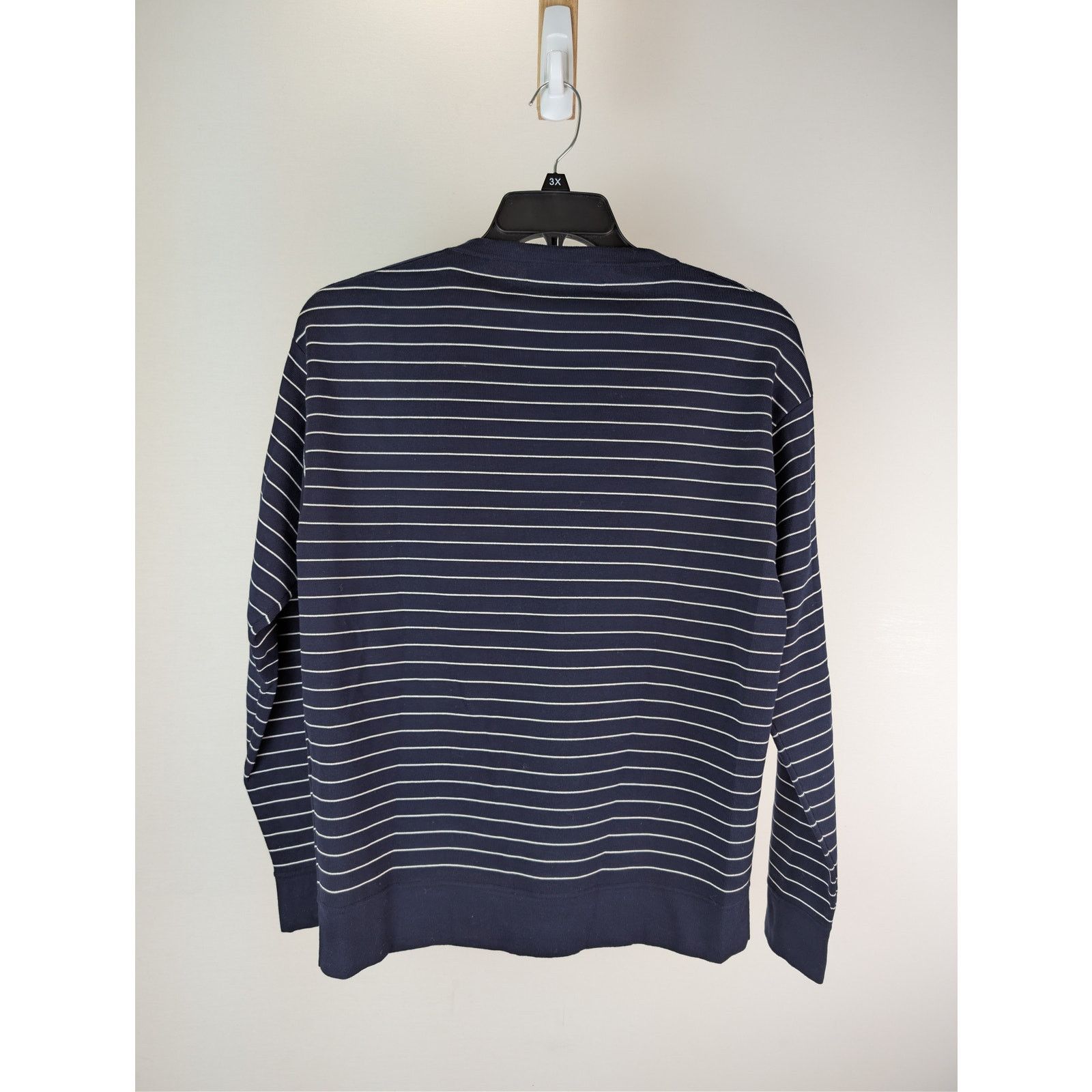 Other o1rshd1 CC20 Giuliva Round Collar Striped Sweater Blue/White Size US M / EU 48-50 / 2 - 17 Thumbnail